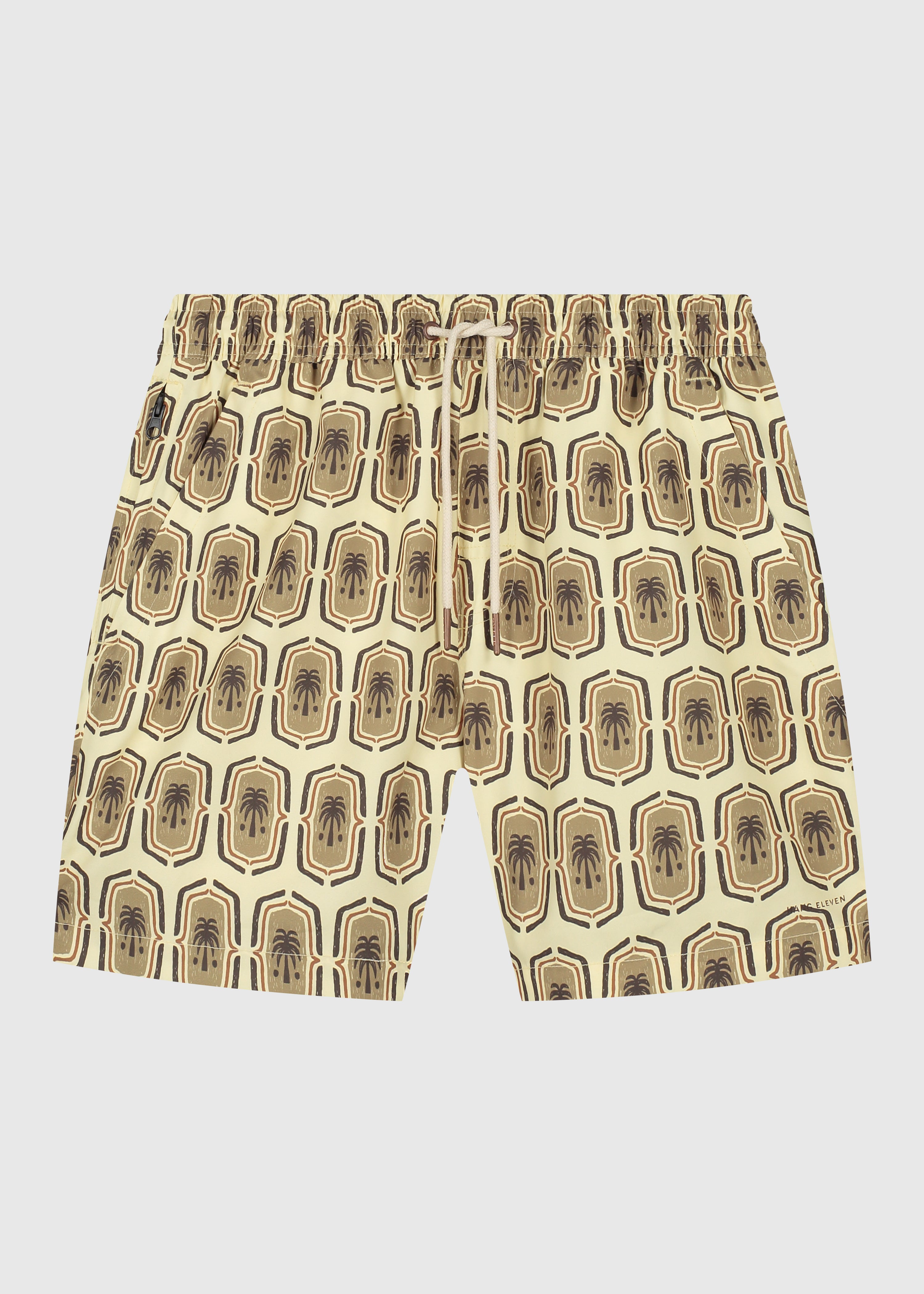 Palm Badge Swim Short - Sand