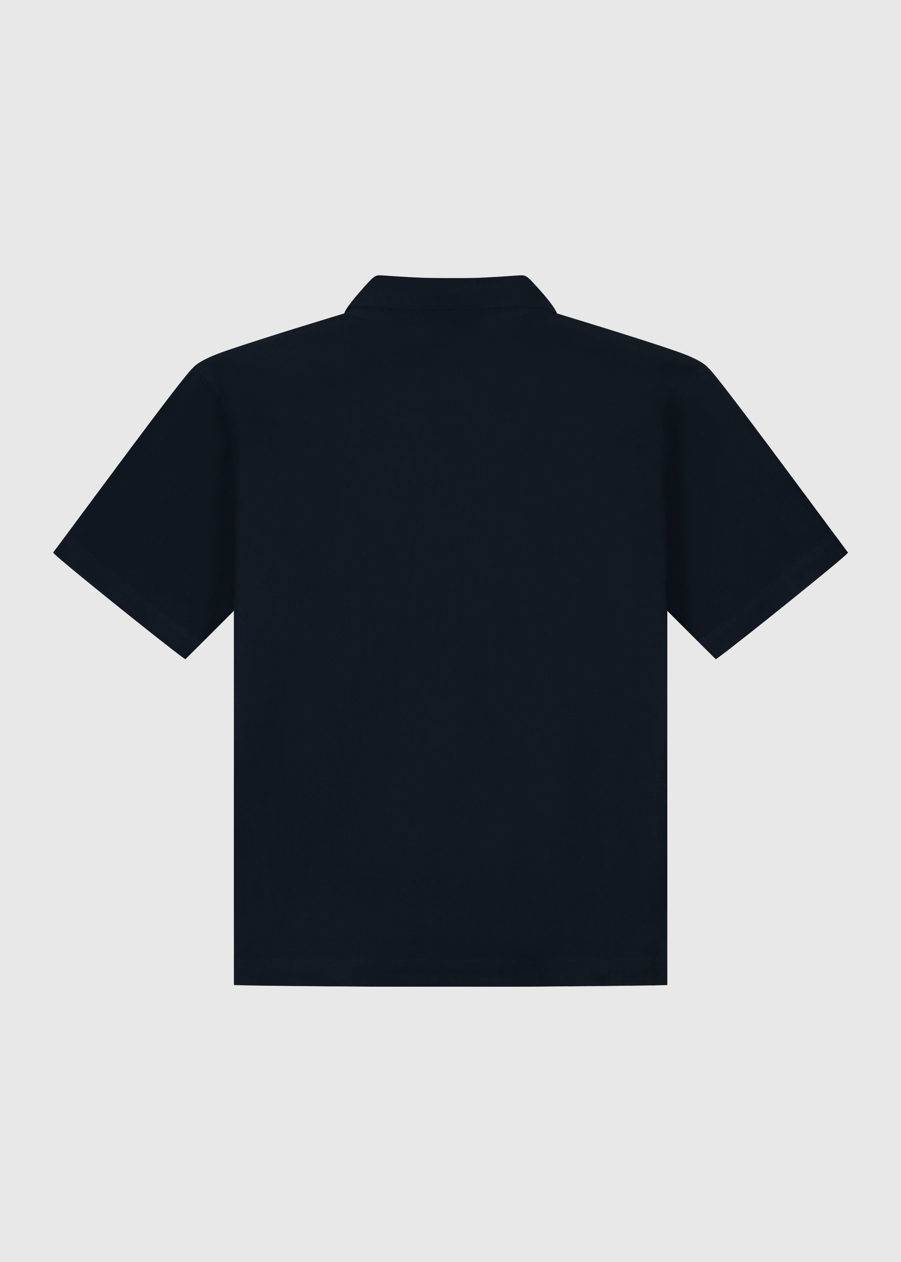Palm Slub Shirt - Navy