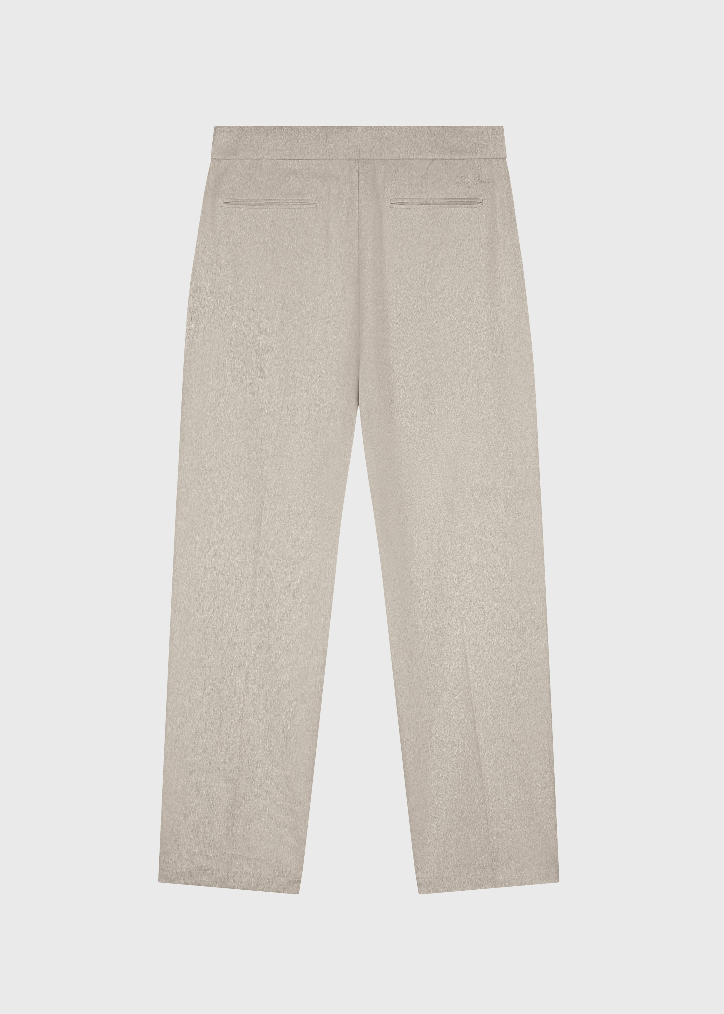 The Clean Trouser - Sand Melange