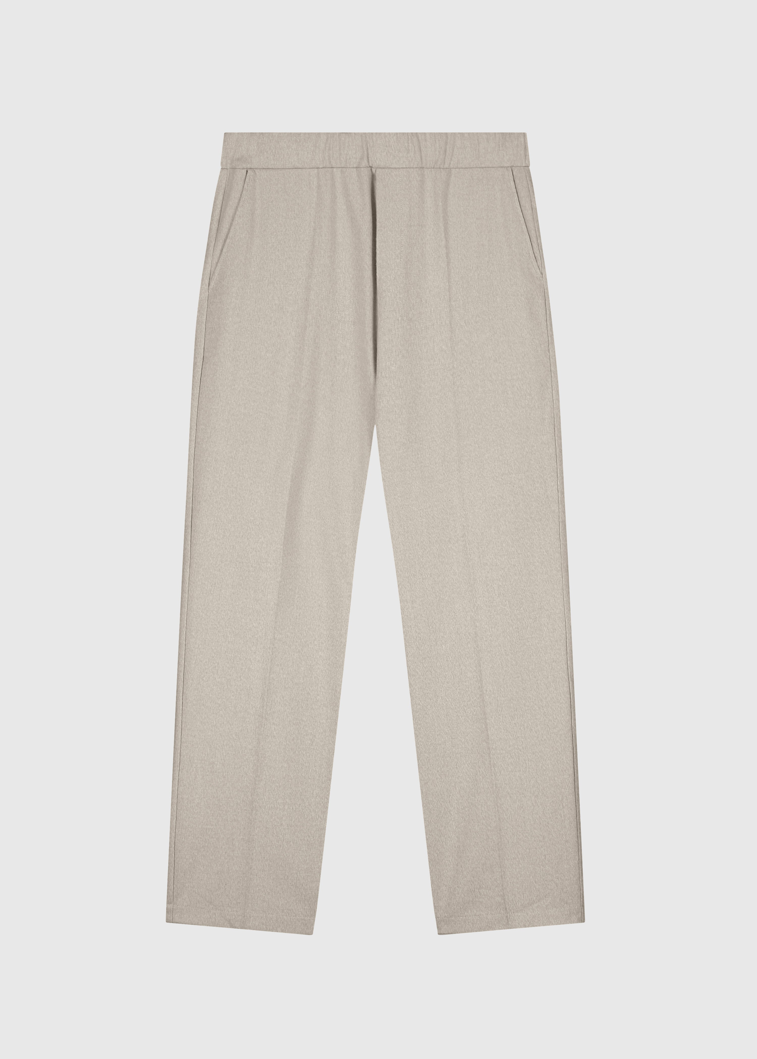 The Clean Trouser - Sand Melange