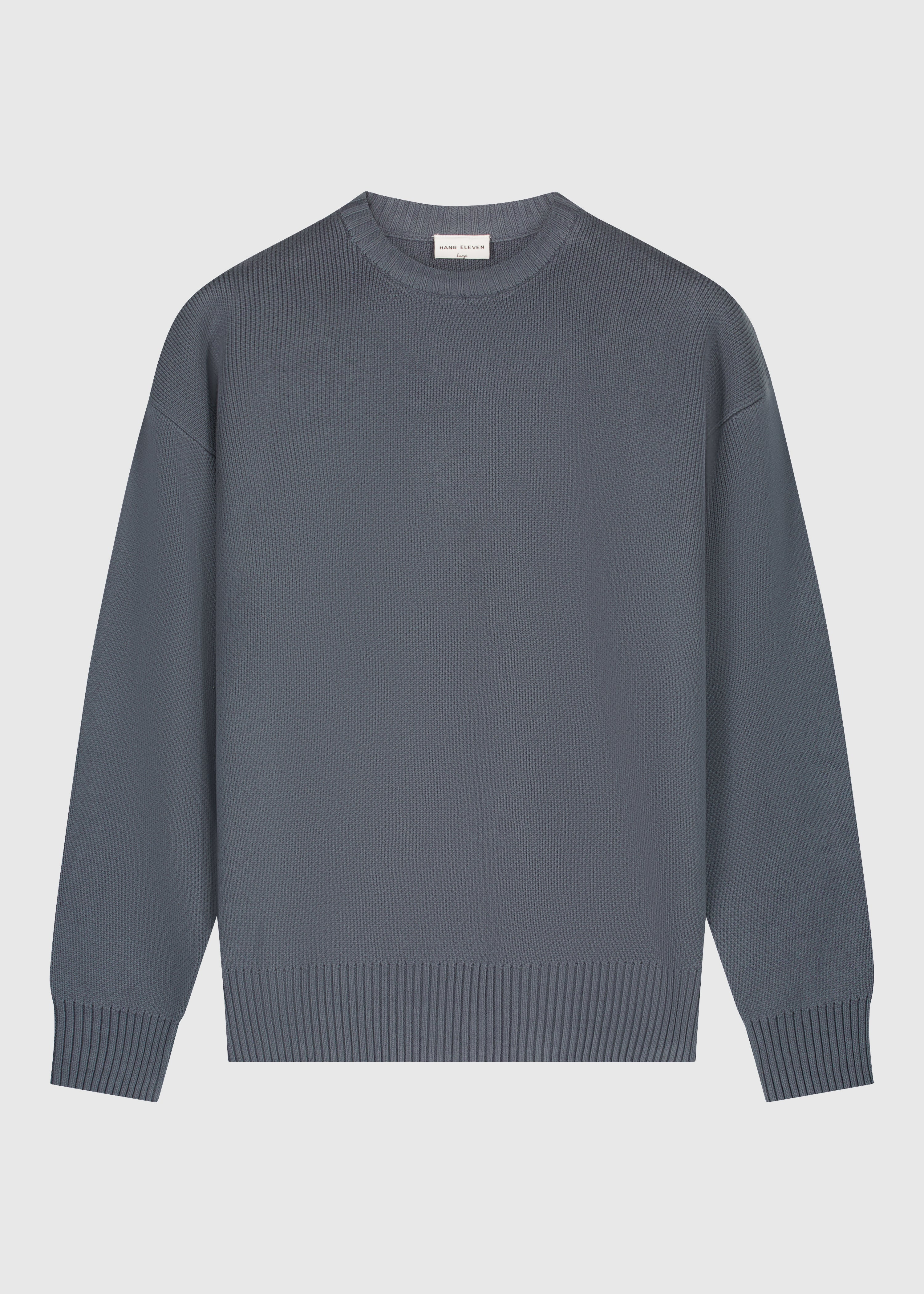 Paradise Knit Crewneck - Ombre Blue