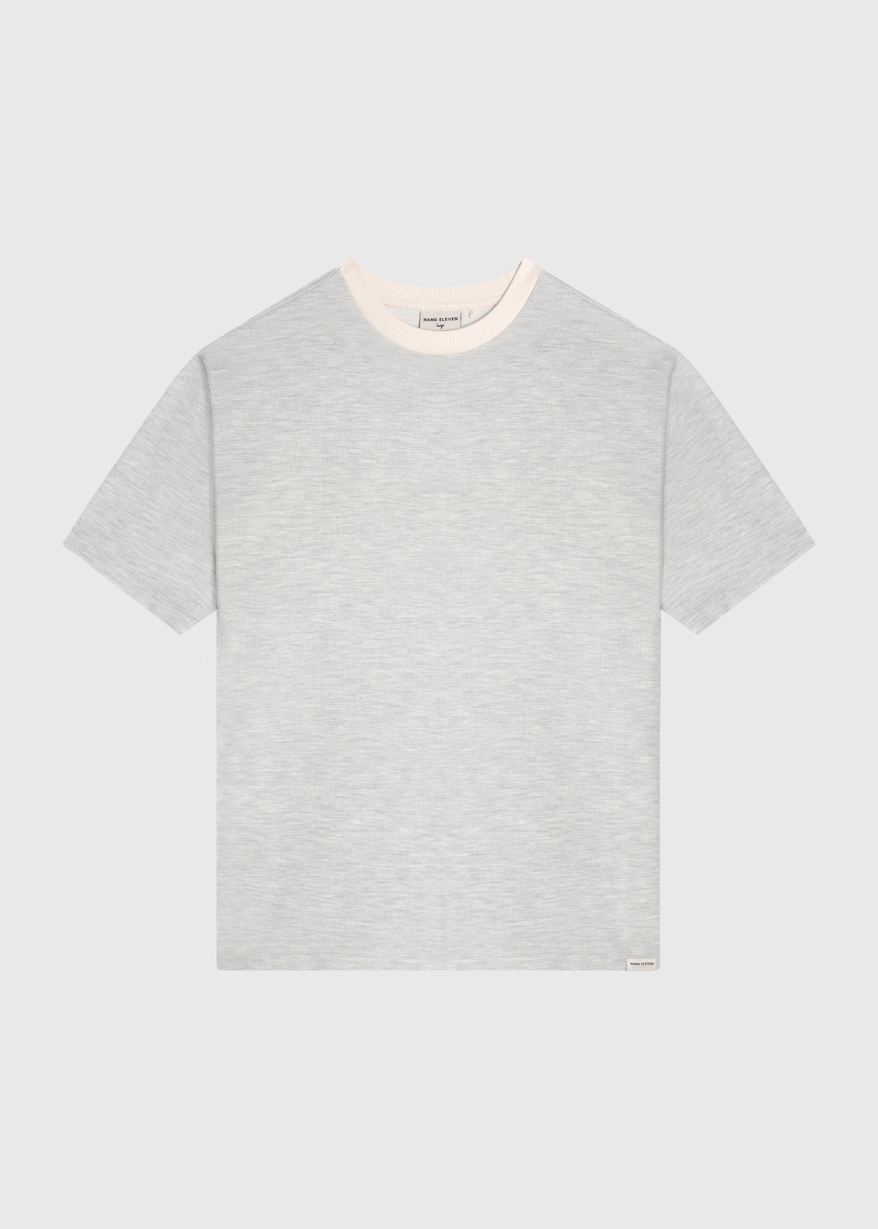 Pique Tee - Light Grey