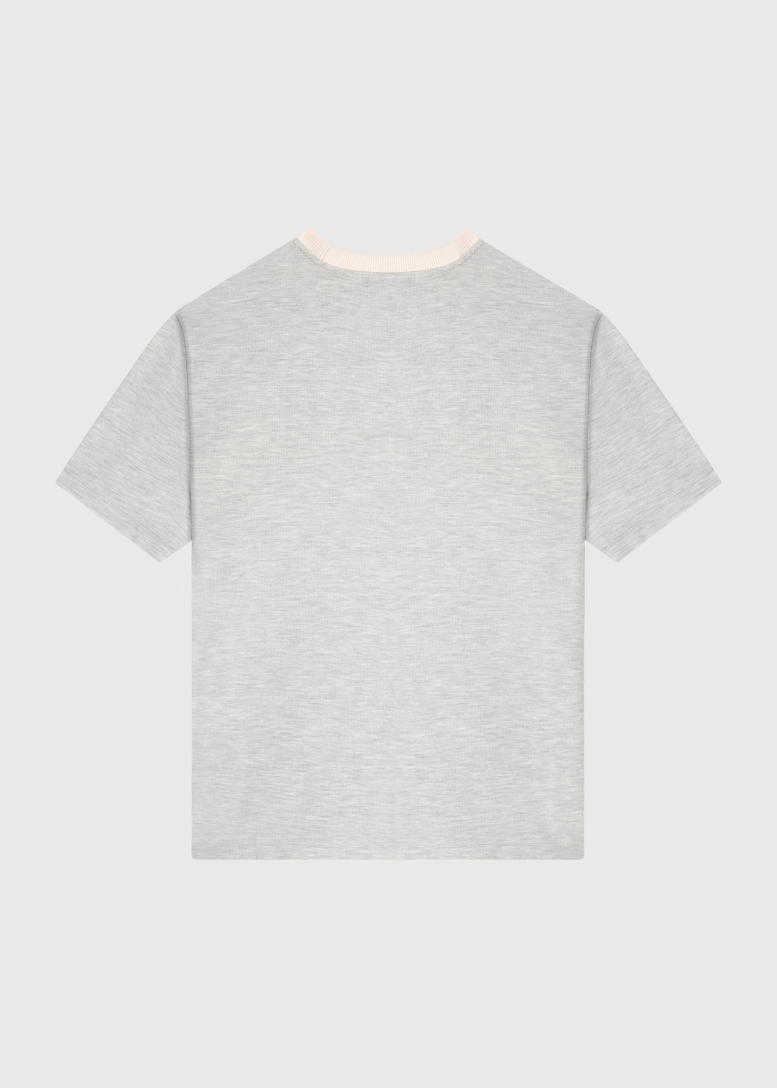 Pique Tee - Light Grey