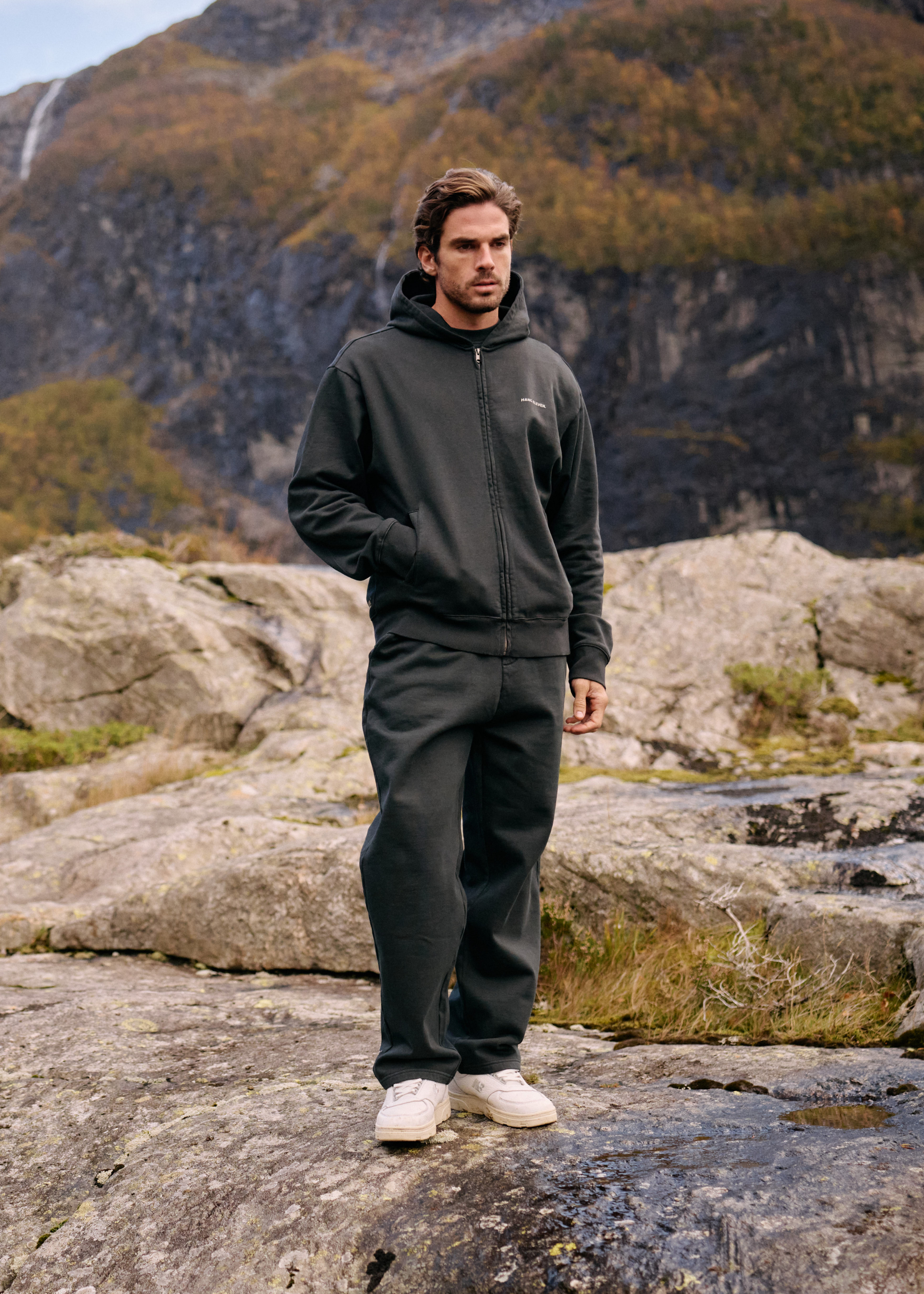 Premium Blanks Full Zip - Acid Wash