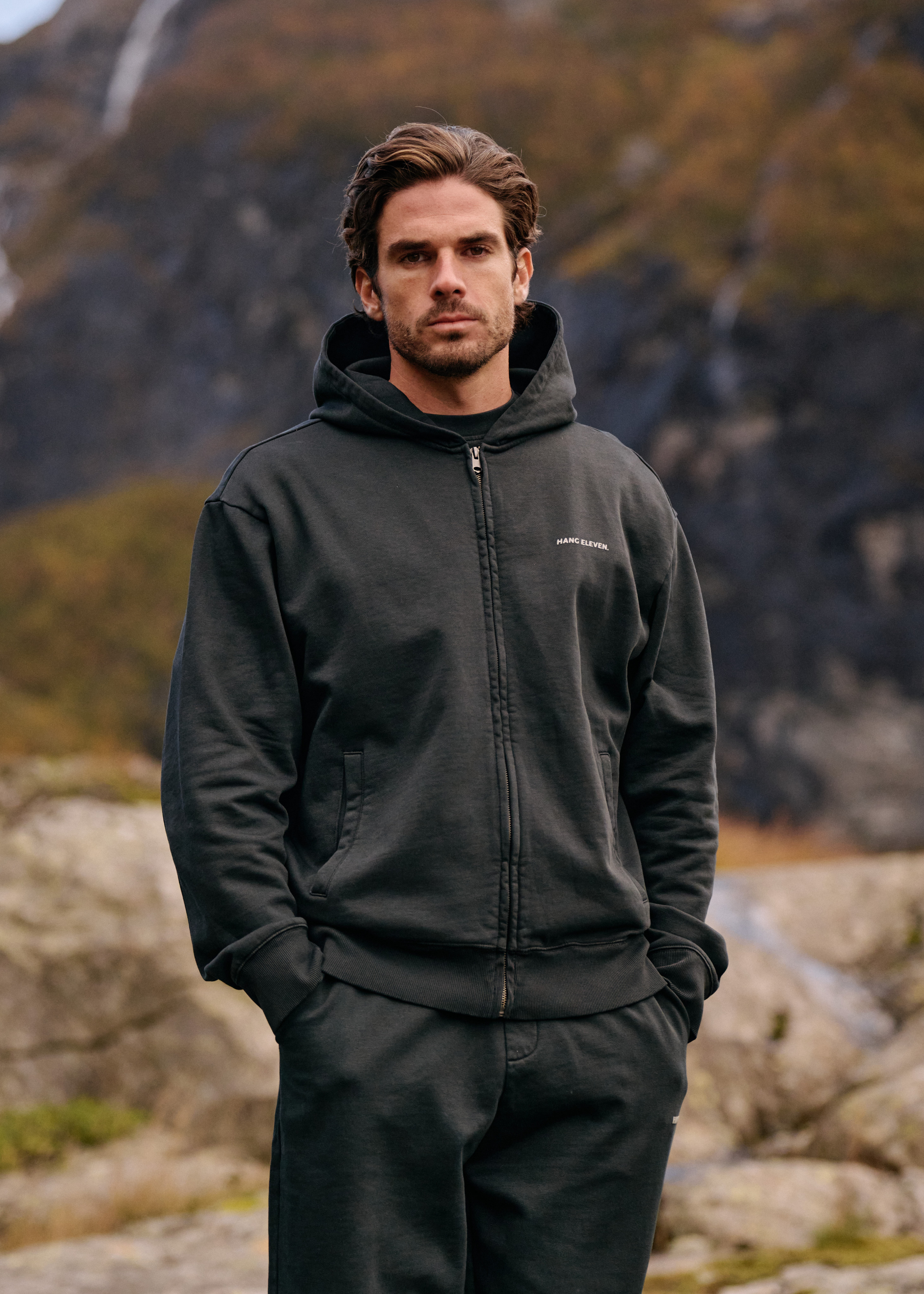 Premium Blanks Full Zip - Acid Wash