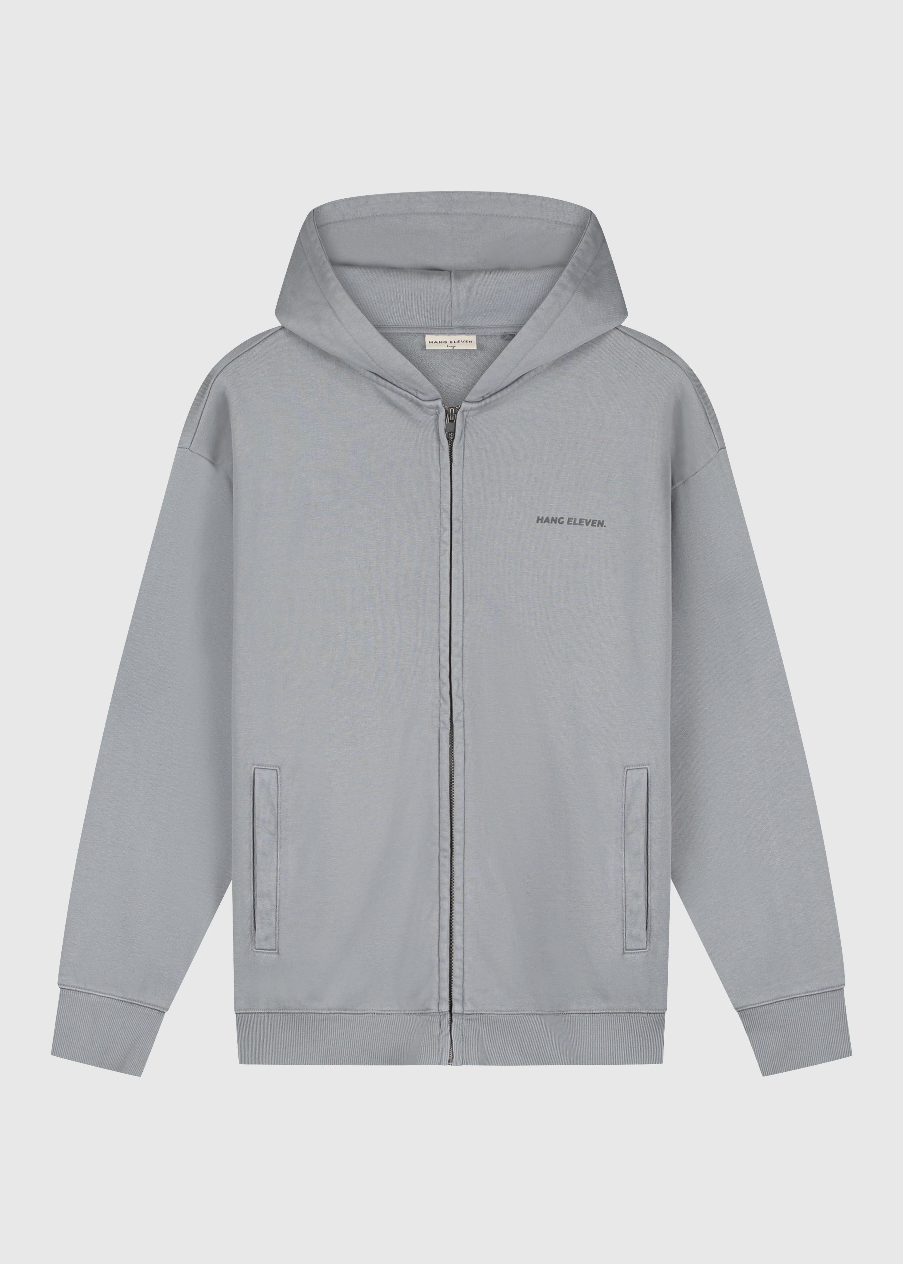 Premium Blanks Full Zip - Grey