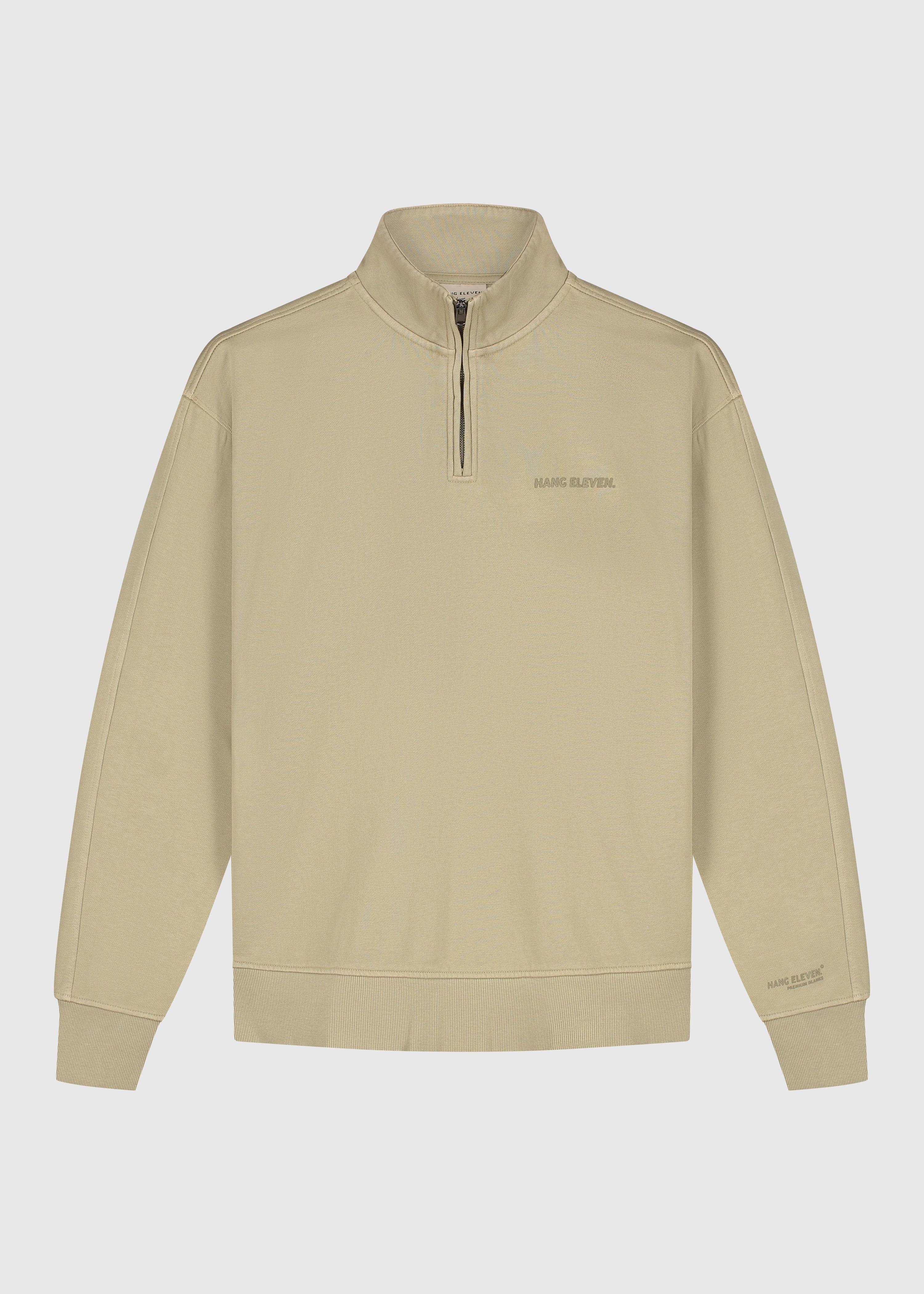 Premium Blanks Half Zip - Slate Green