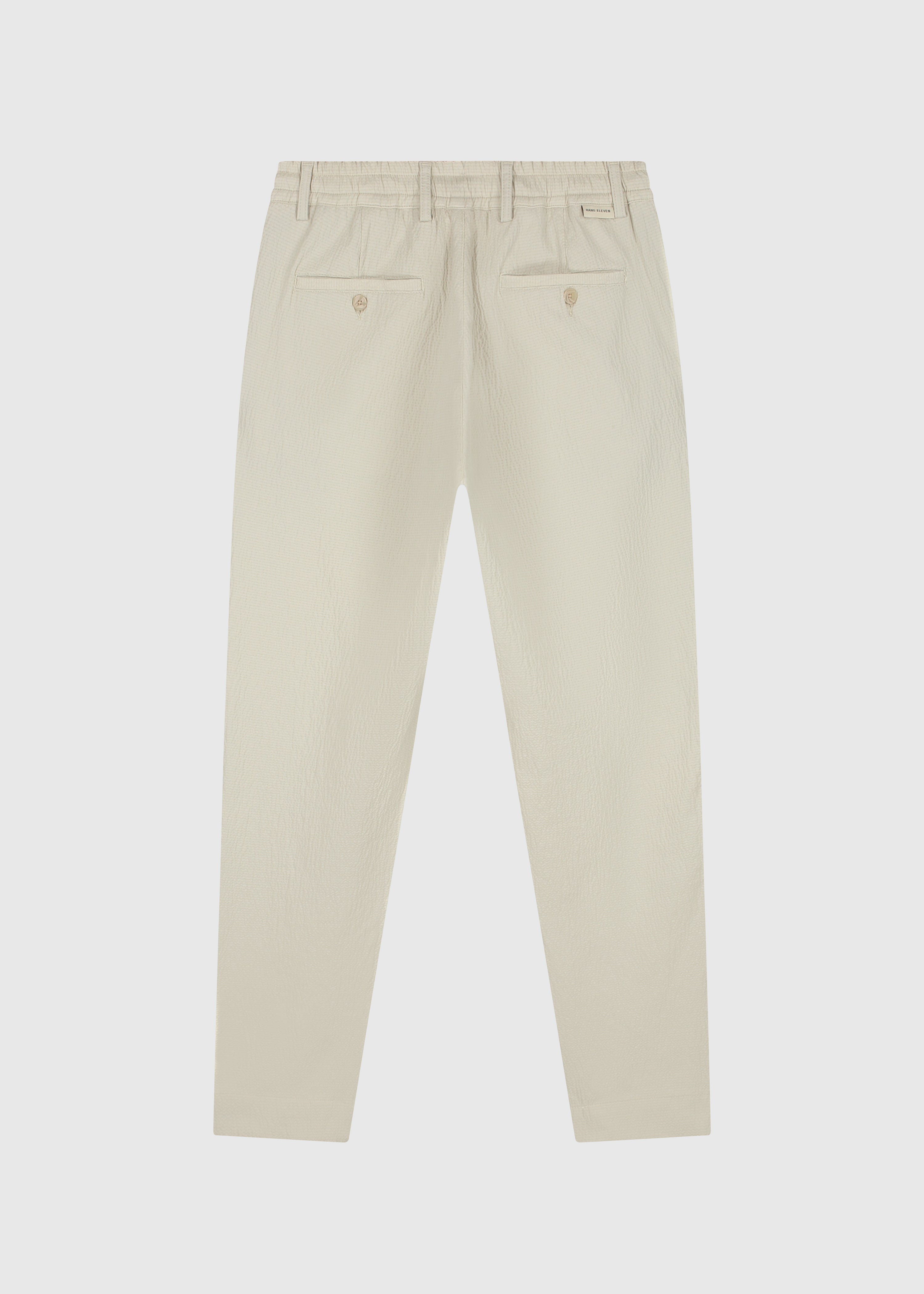 The Seersucker Trouser - Sand