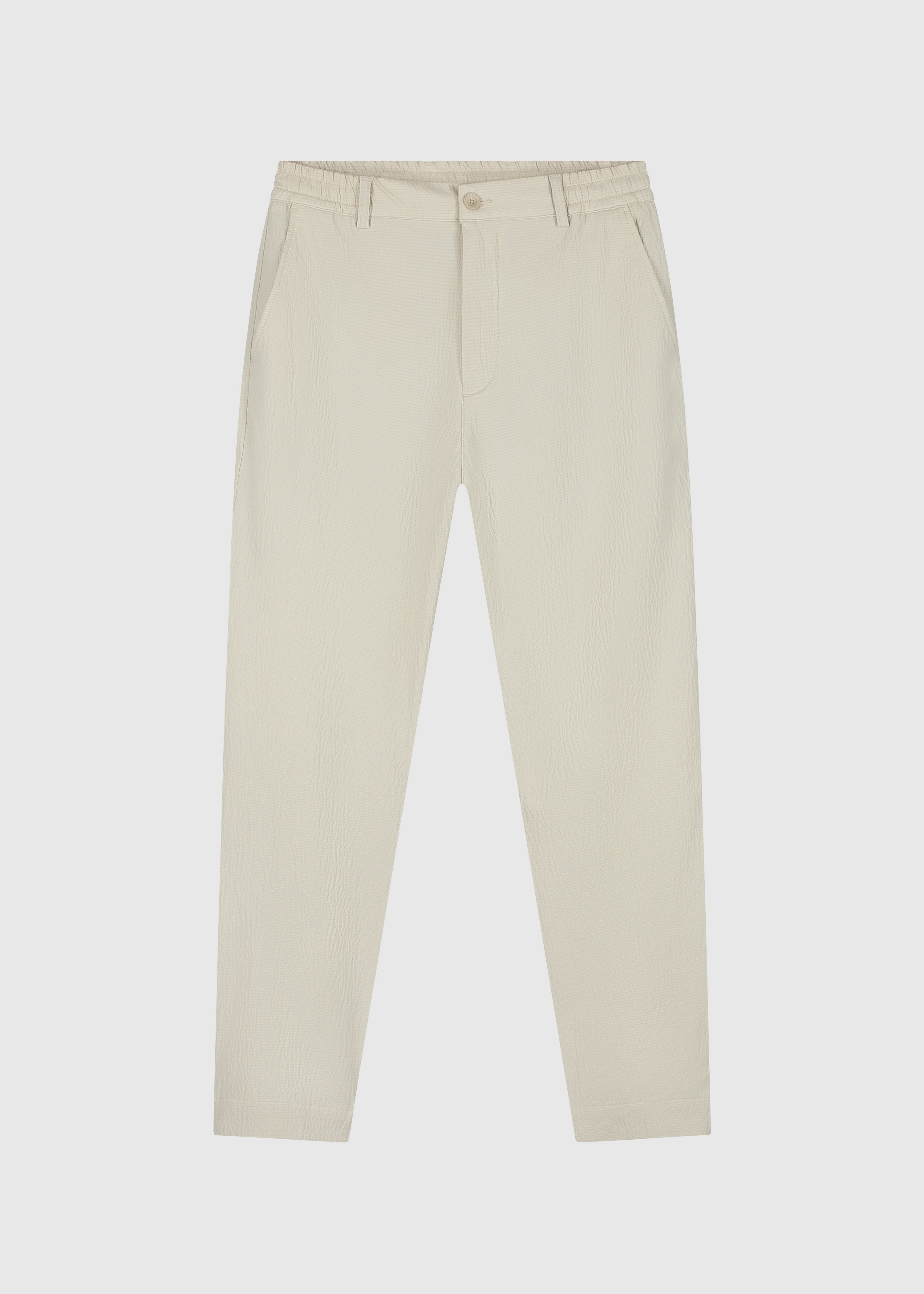 The Seersucker Trouser - Sand