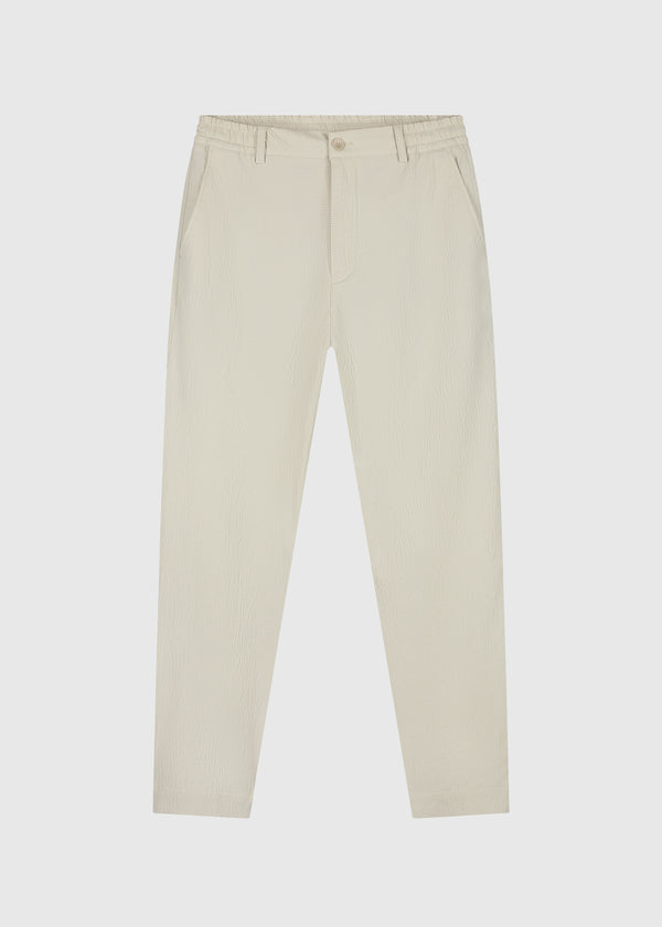 The Seersucker Trouser - Sand