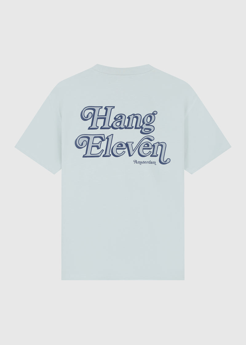 Signature-T-Shirt – Hellblau