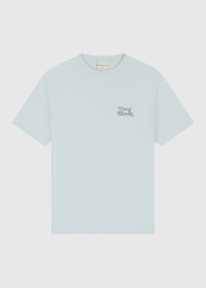 Signature-T-Shirt – Hellblau