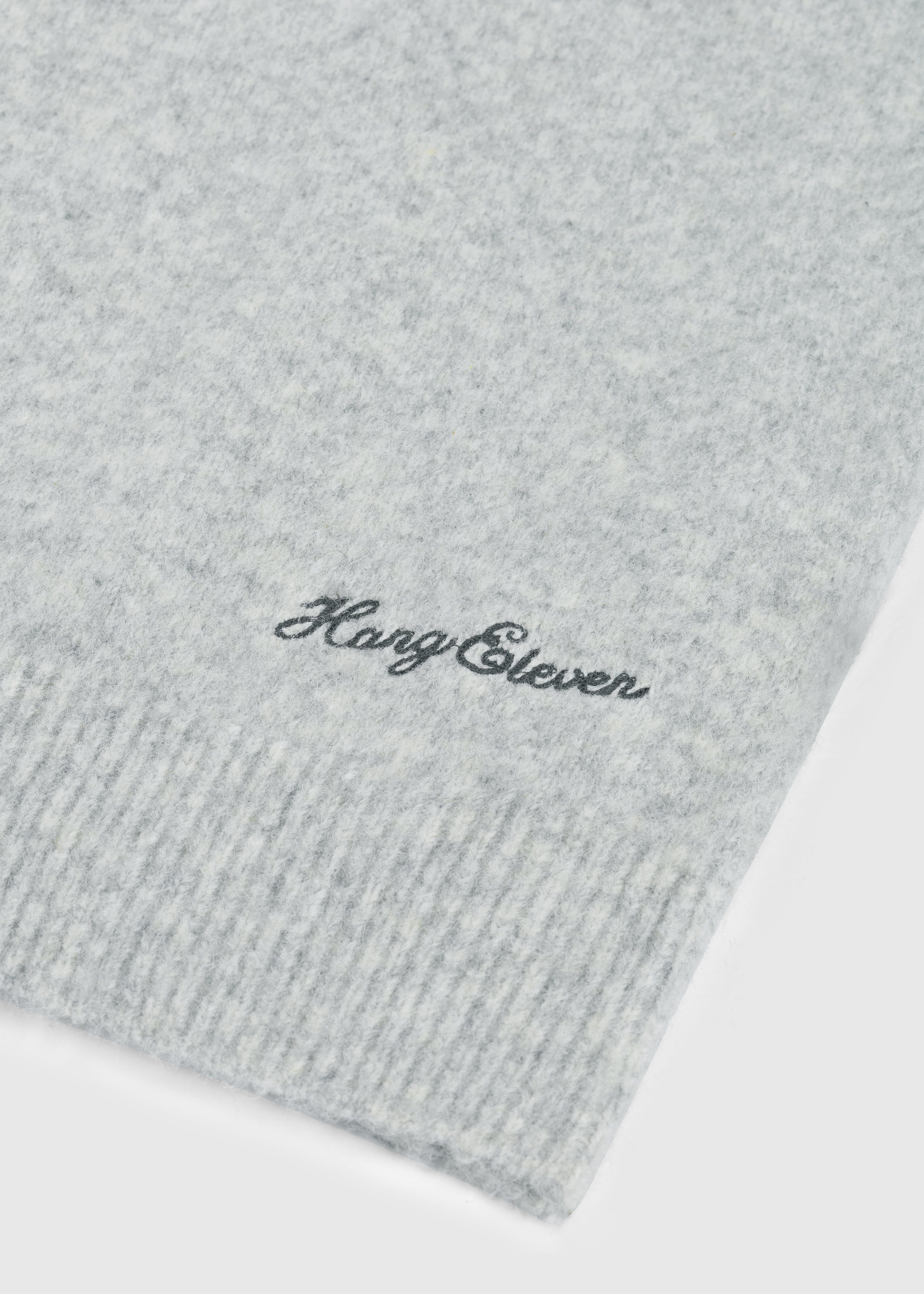 Soft Wool Polo - Grey Melee