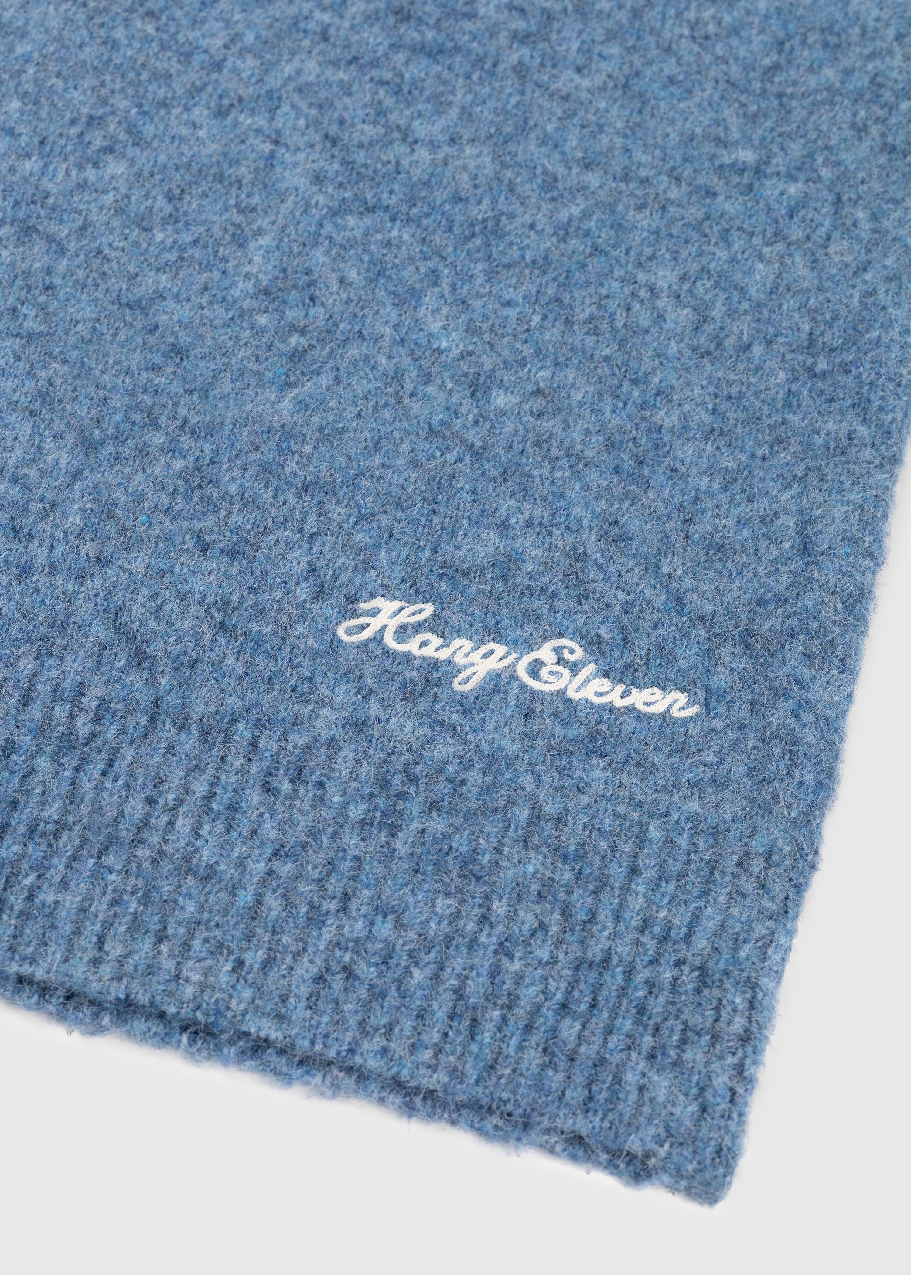 Soft Wool Polo - Light Blue