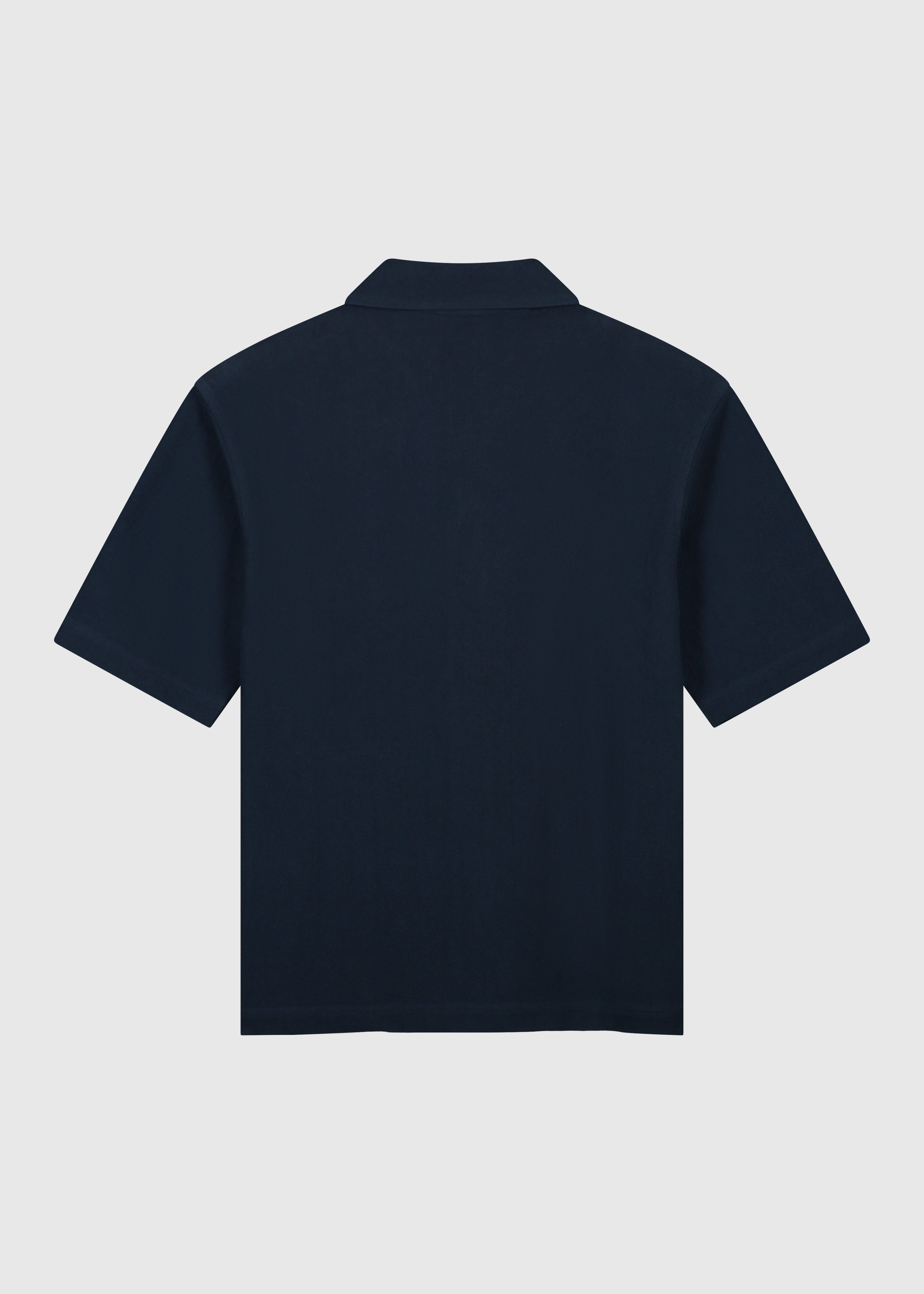 Structure Shirt - Navy Blue