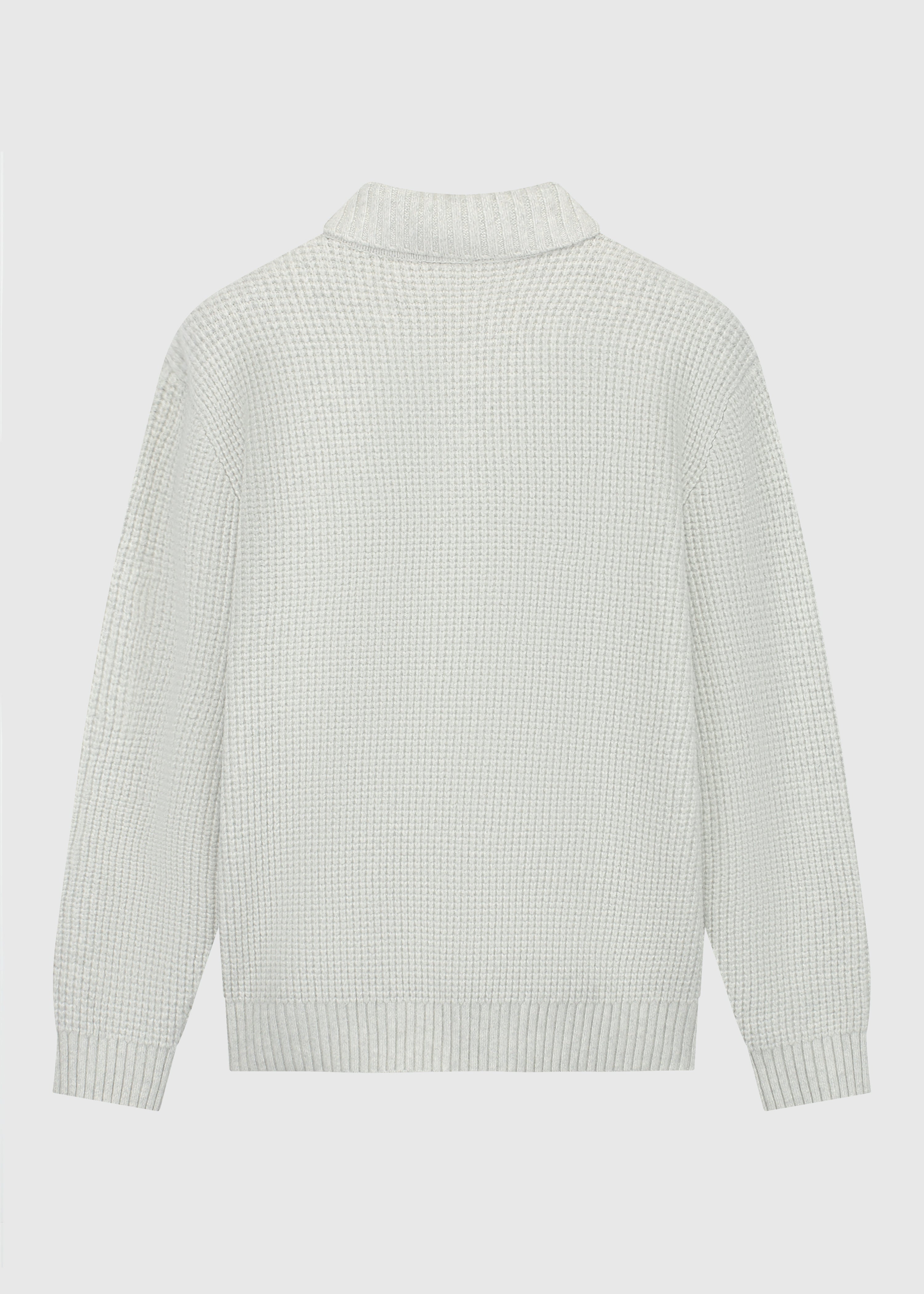 Heavy Structure Polo - Grey Melee