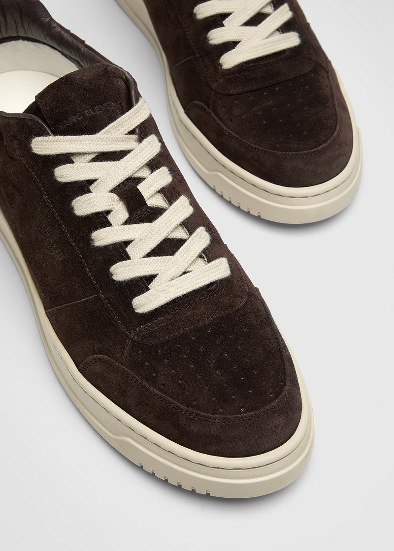 Baskets en daim haut de gamme - Marron