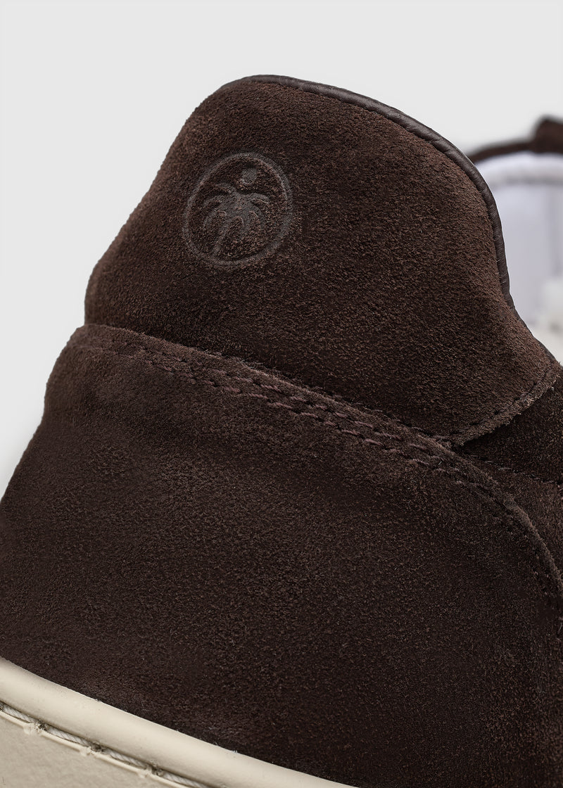Baskets en daim haut de gamme - Marron