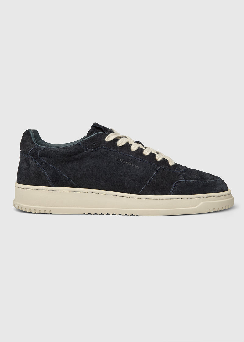 Sneaker en Daim Premium - Bleu Marine