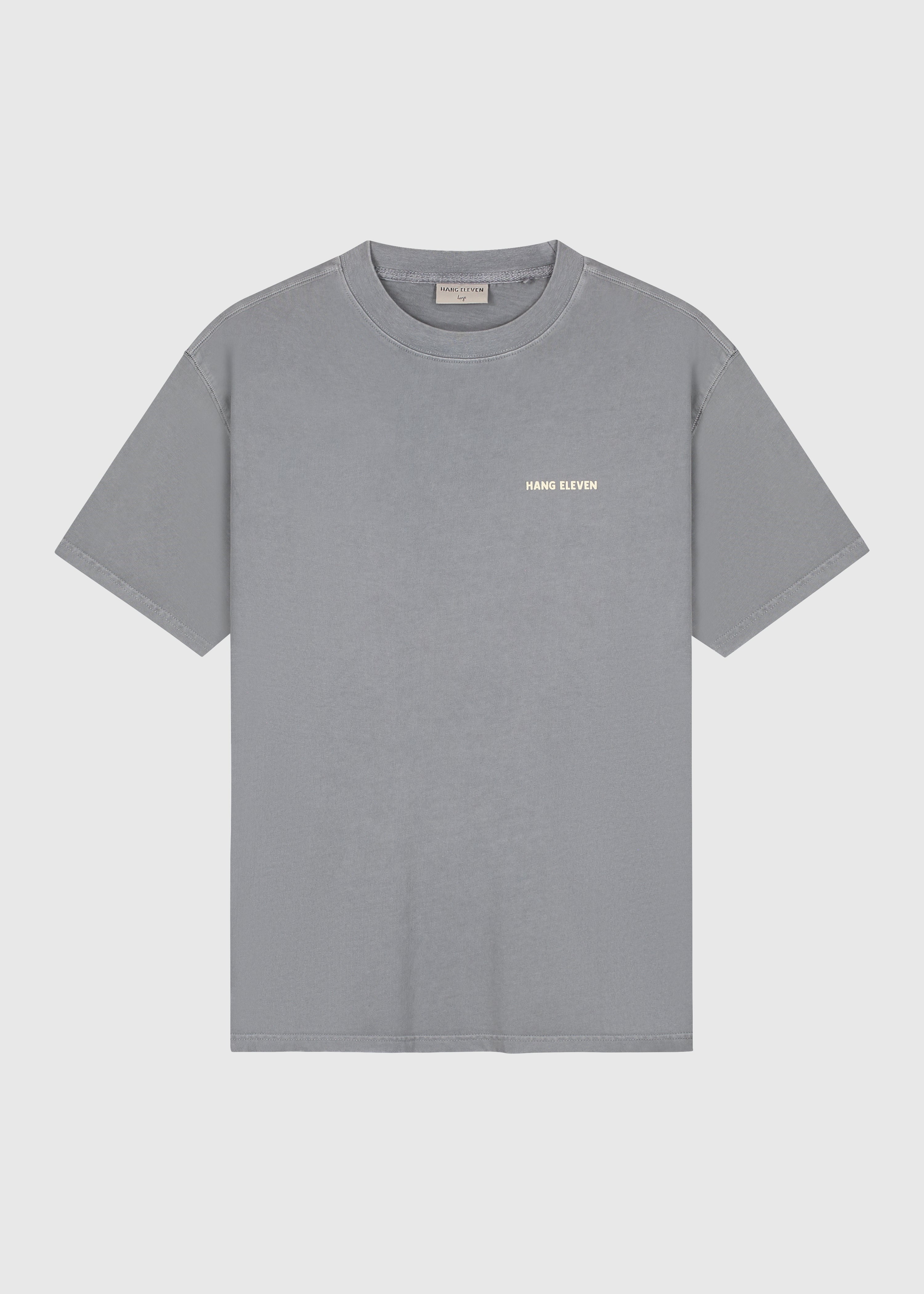 Washed Sunburn tee - Stone Grey