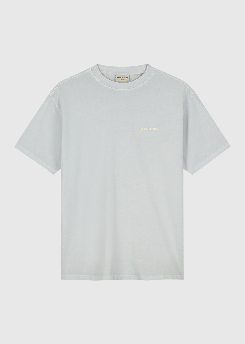 Washed Sunburn tee - Light Blue