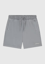 Washed Sweat Short - Stone Grey