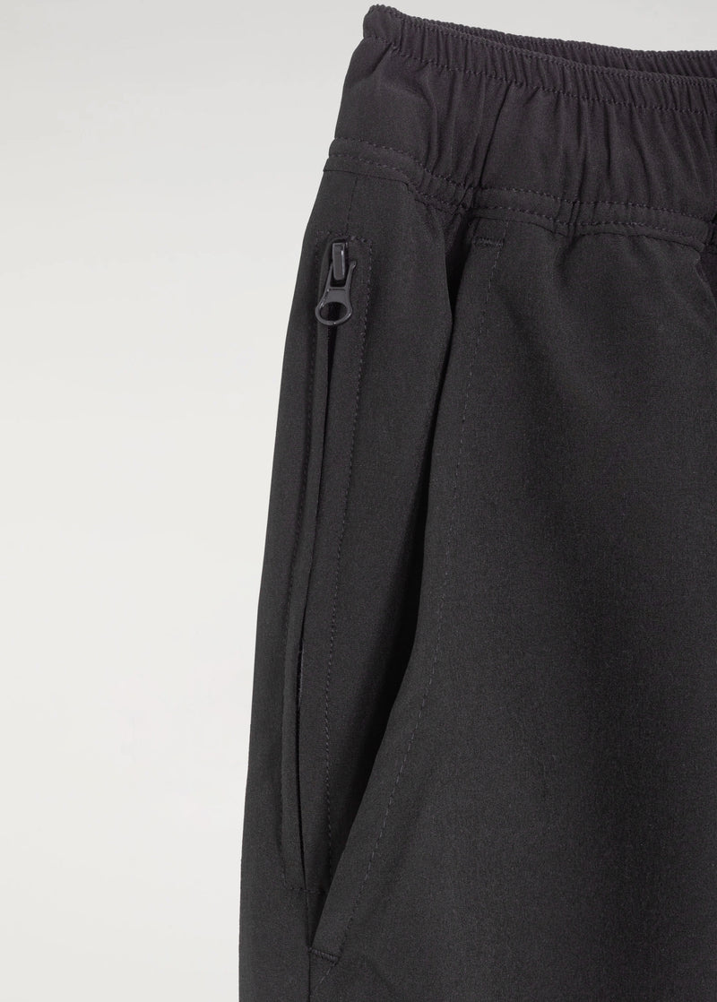 Hybrid-Badeshorts – Schwarz