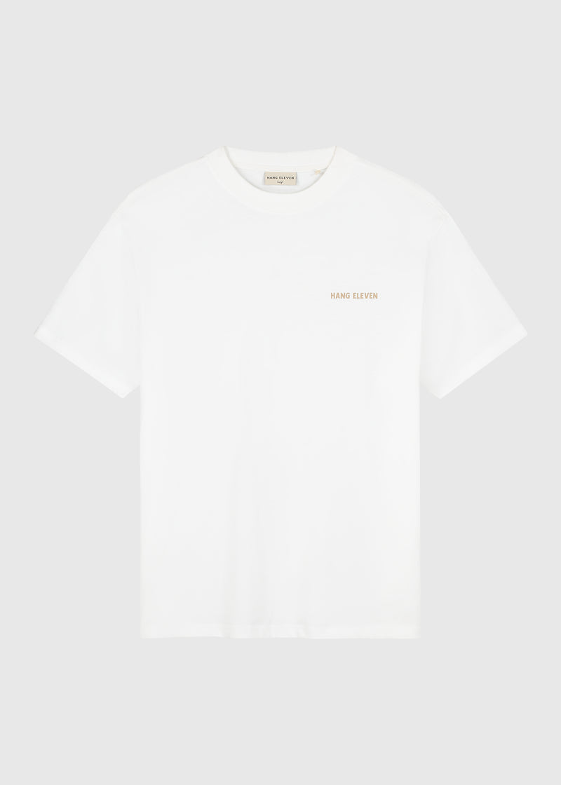 Linear Palm Tee - Off White
