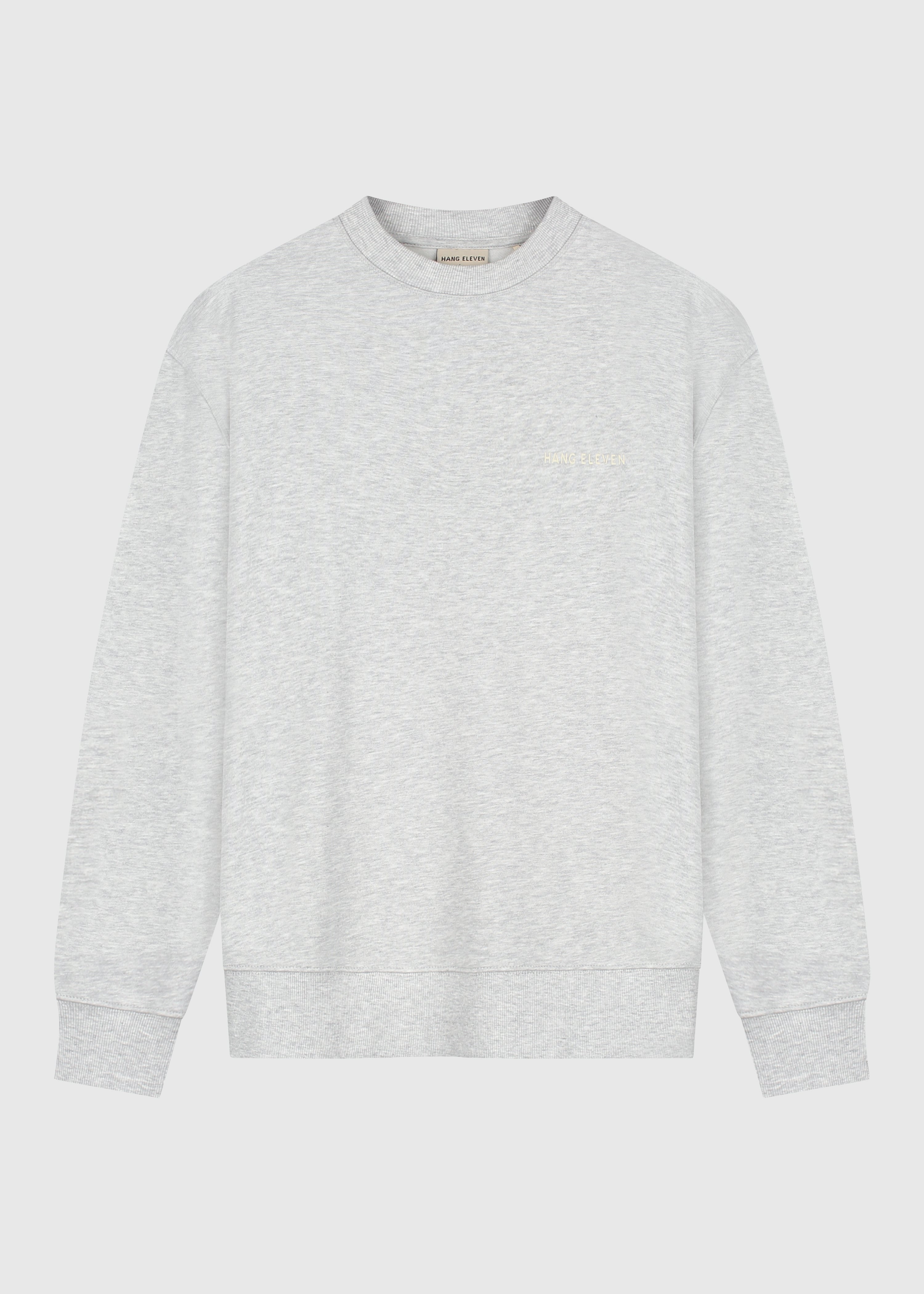 Toweling Crewneck - Grey Melee