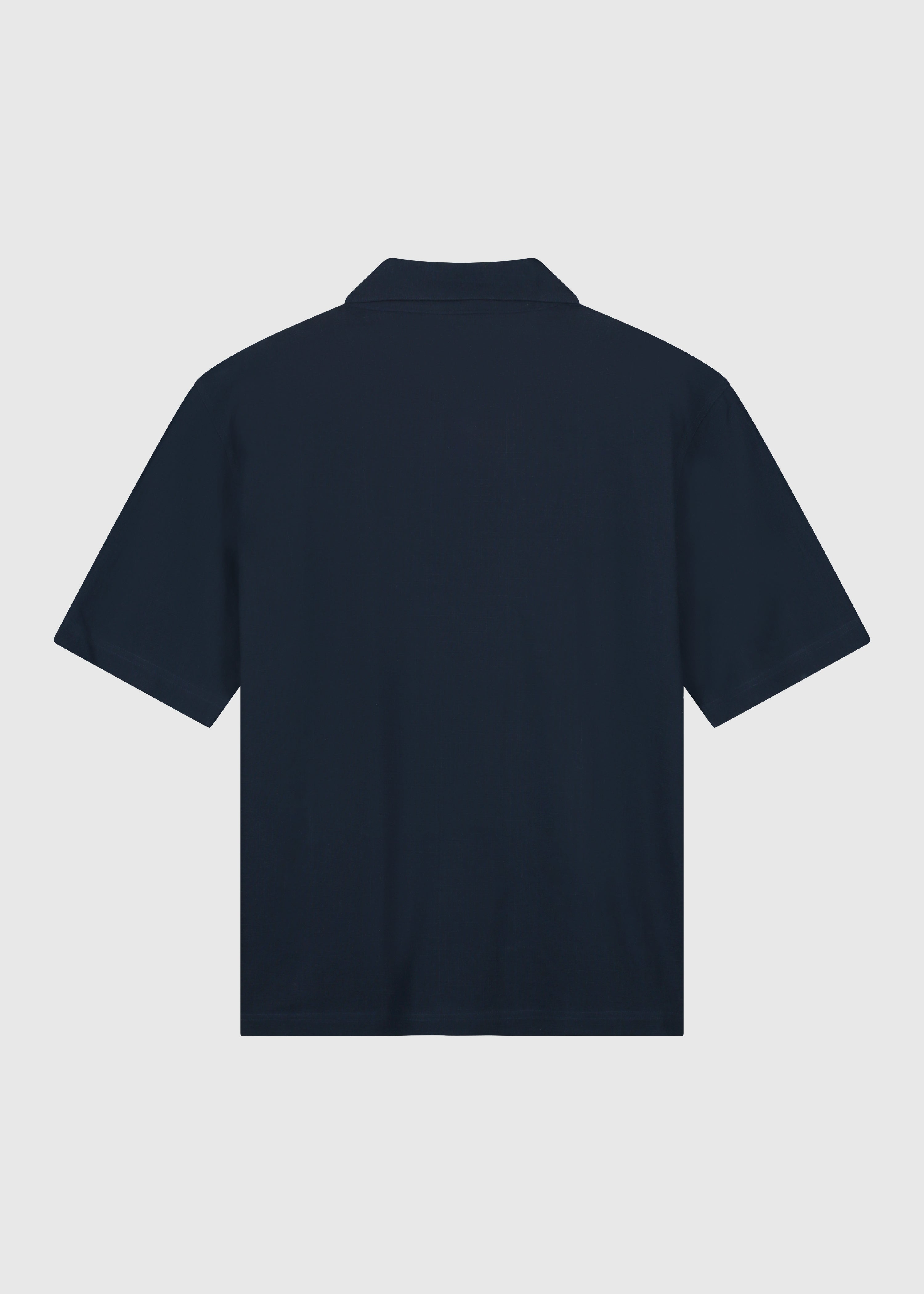 Uni Slub Shirt - Navy Blue