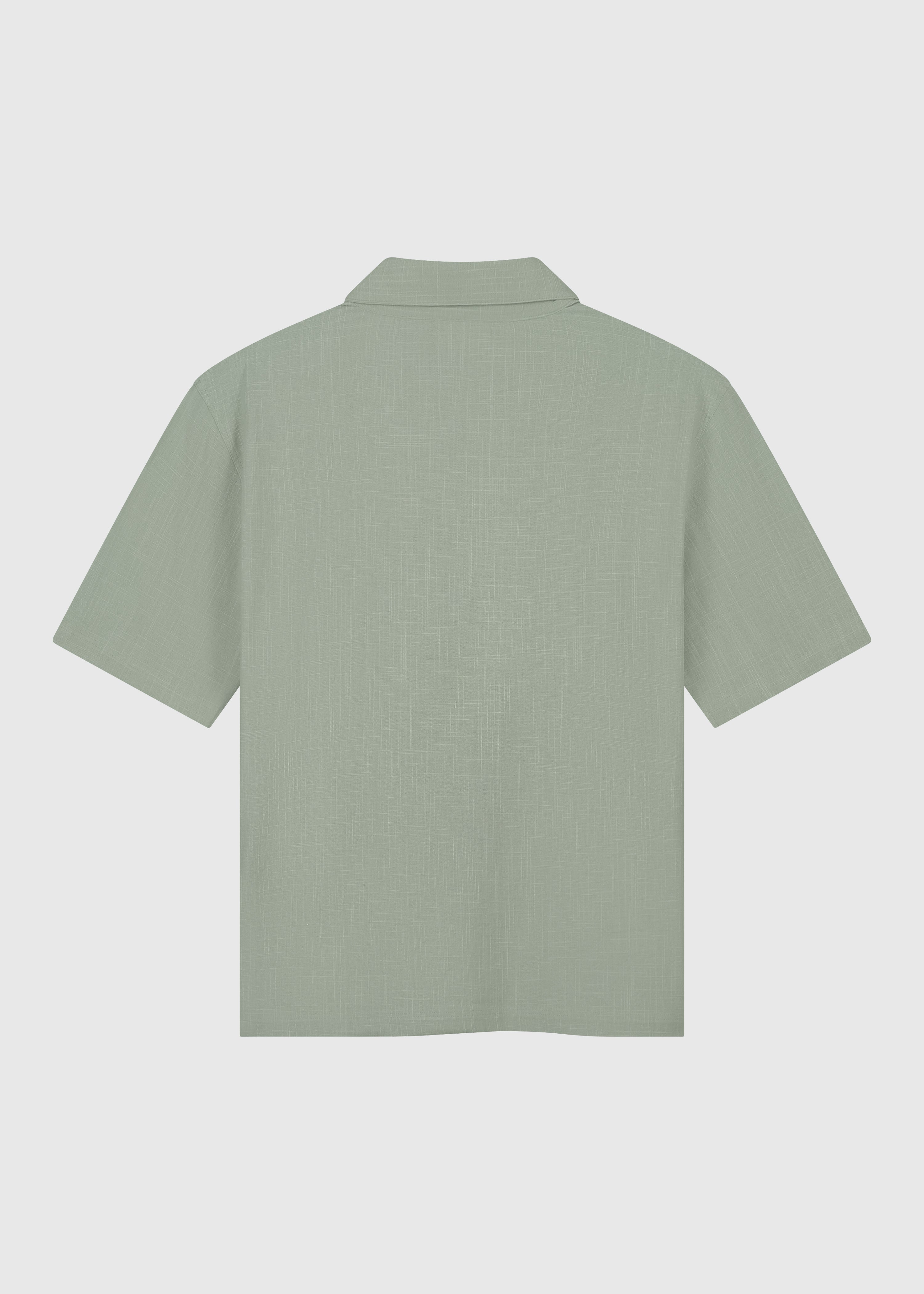 Uni Slub Shirt - Sage Green
