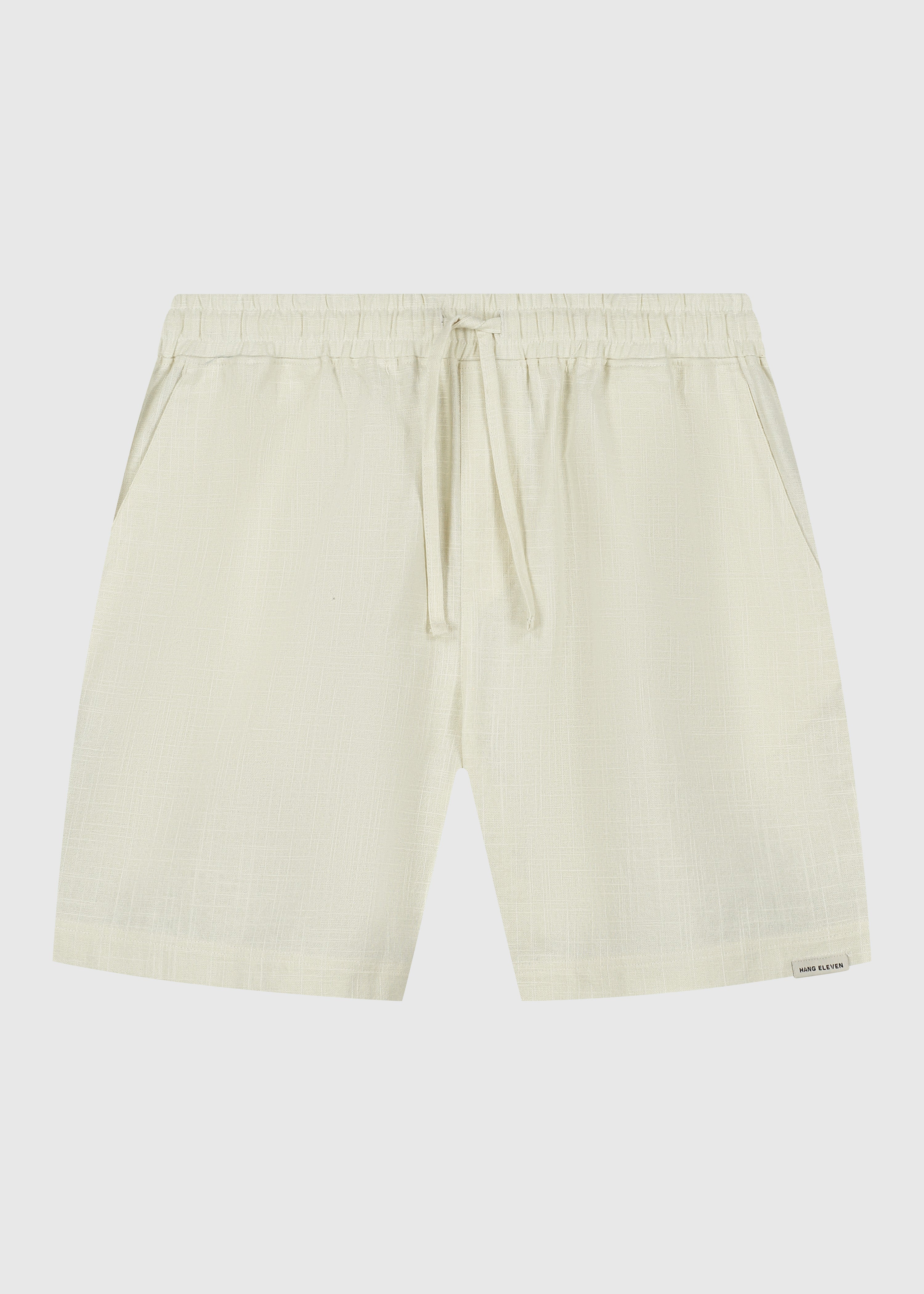 Uni Slub Short - Blanc cassé