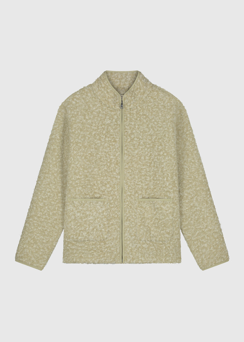 Soft Zip Jacket - Light Green
