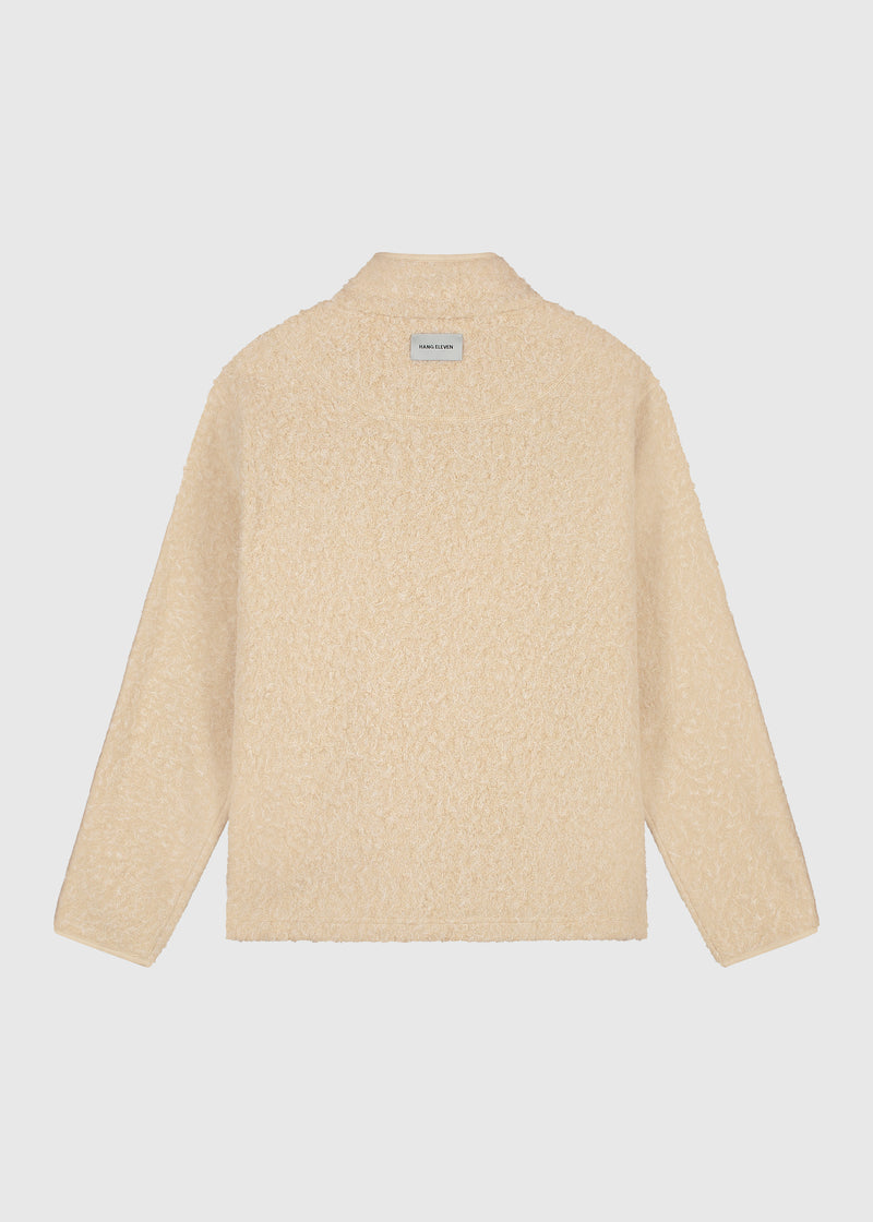 Soft Zip Jacket - Sand