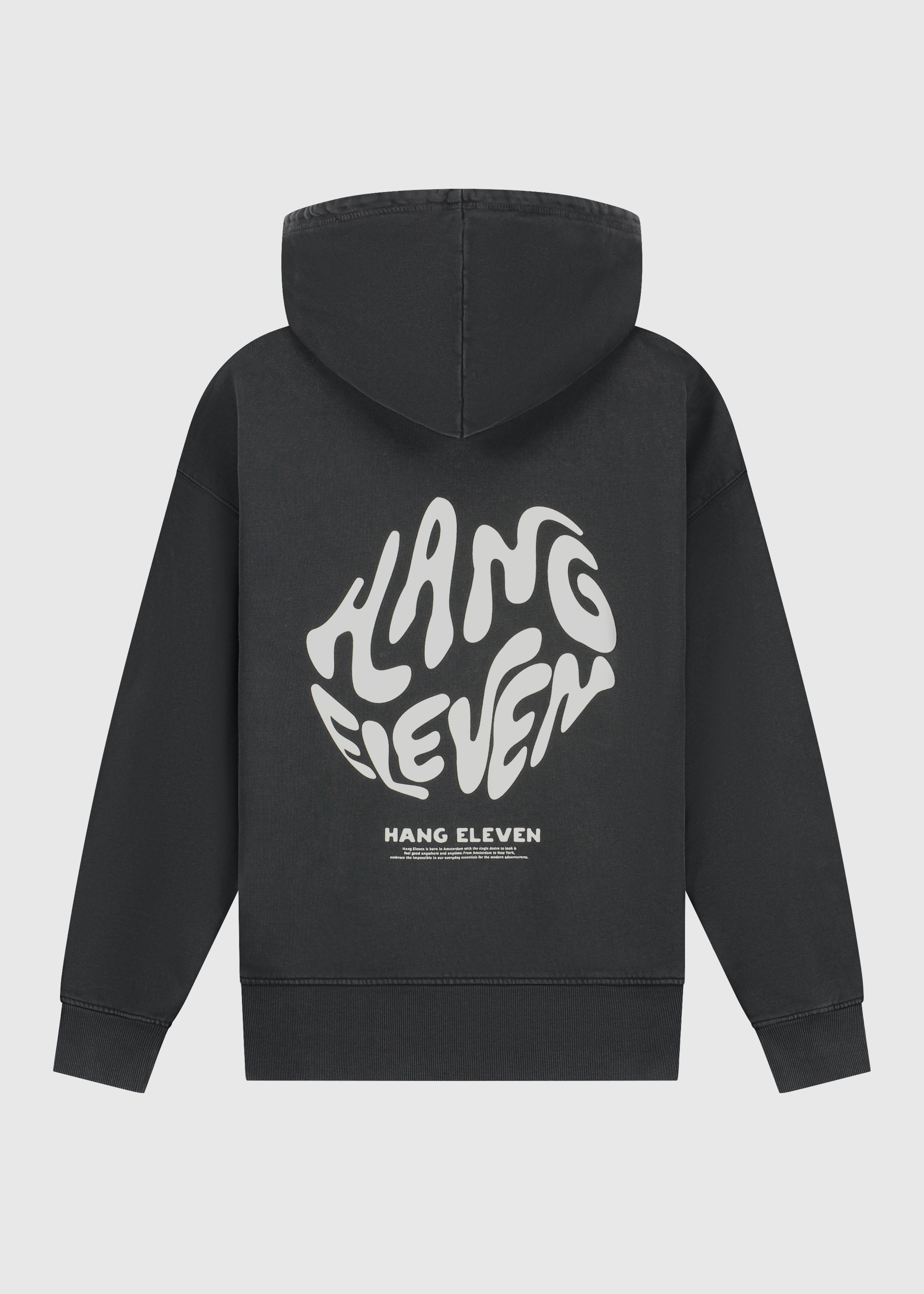 Wavy Brand Hoodie - Acid Wash