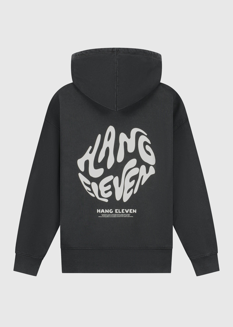 Wavy Brand Hoodie - Acid Wash