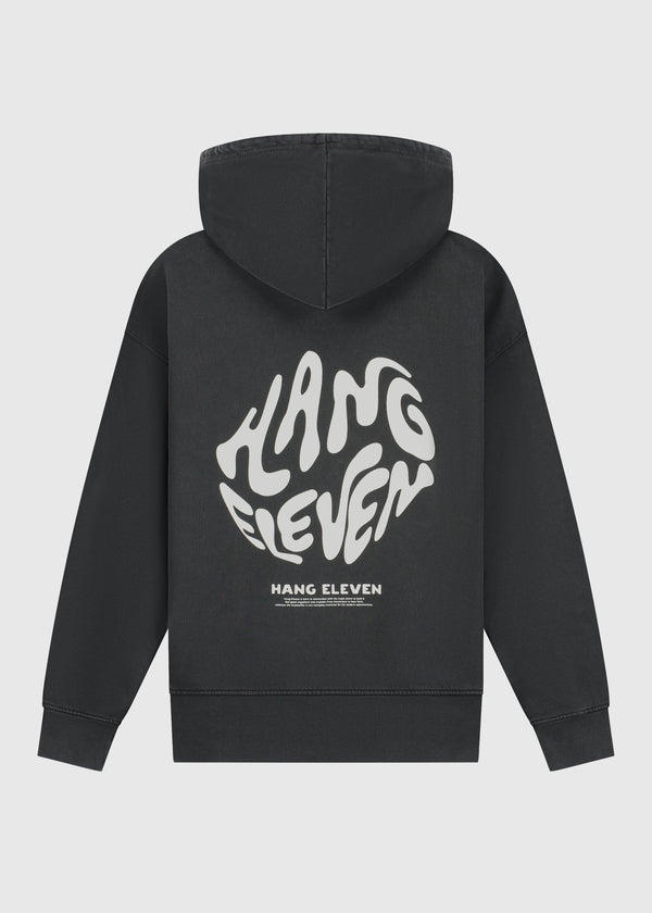 Wavy Brand Hoodie - Acid Wash
