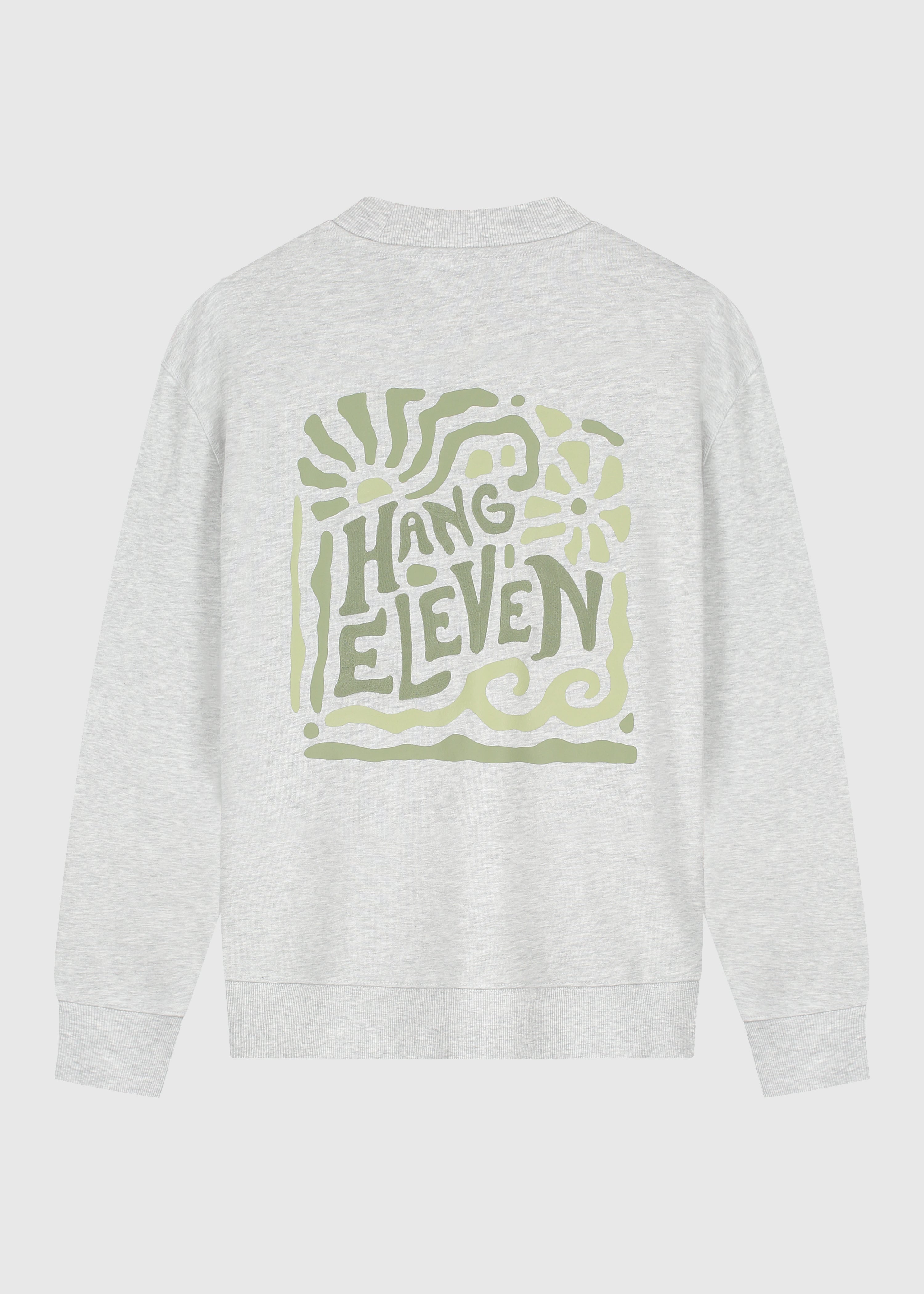 Wild Botanics Crewneck - Grey Melee