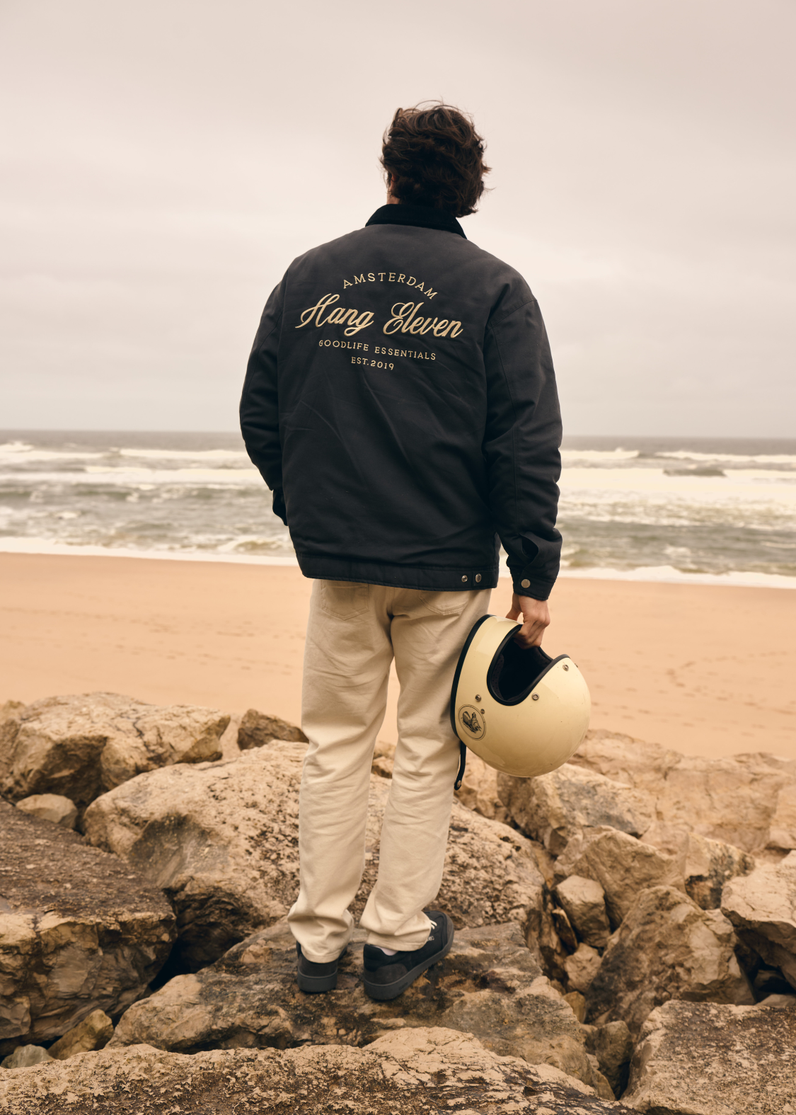 Premium Worker Jacket - Midnight Black