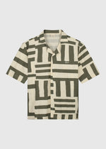 Stripe Slub Shirt - Green