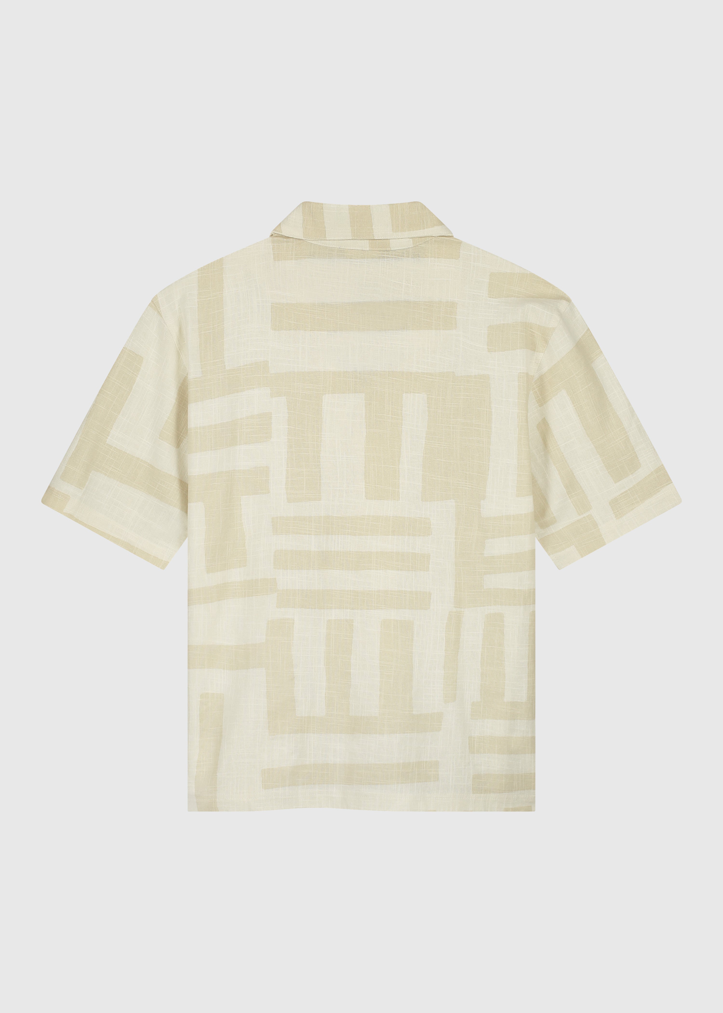 Stripe Slub Shirt - Sand