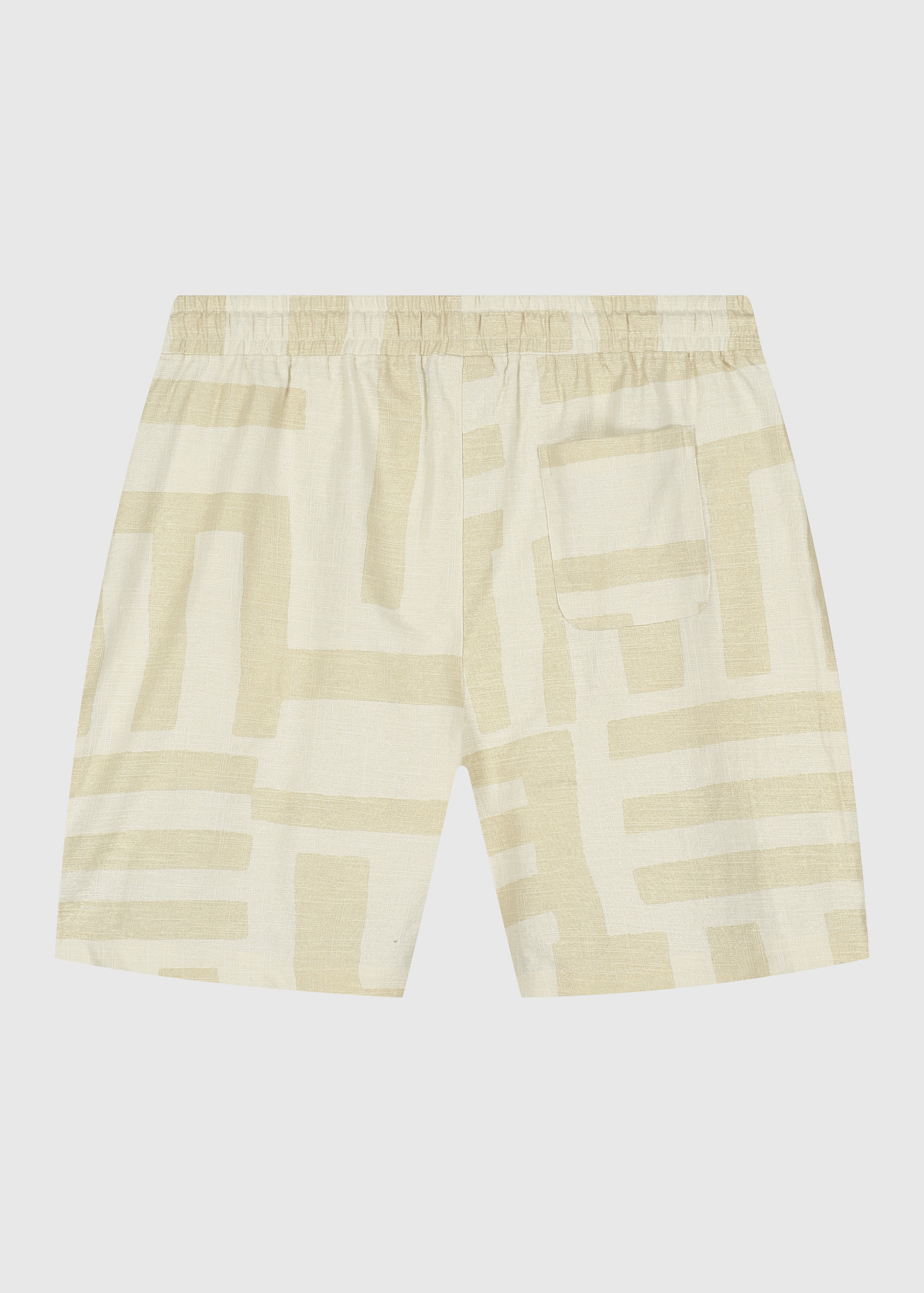 Stripe Slub Short - Sand