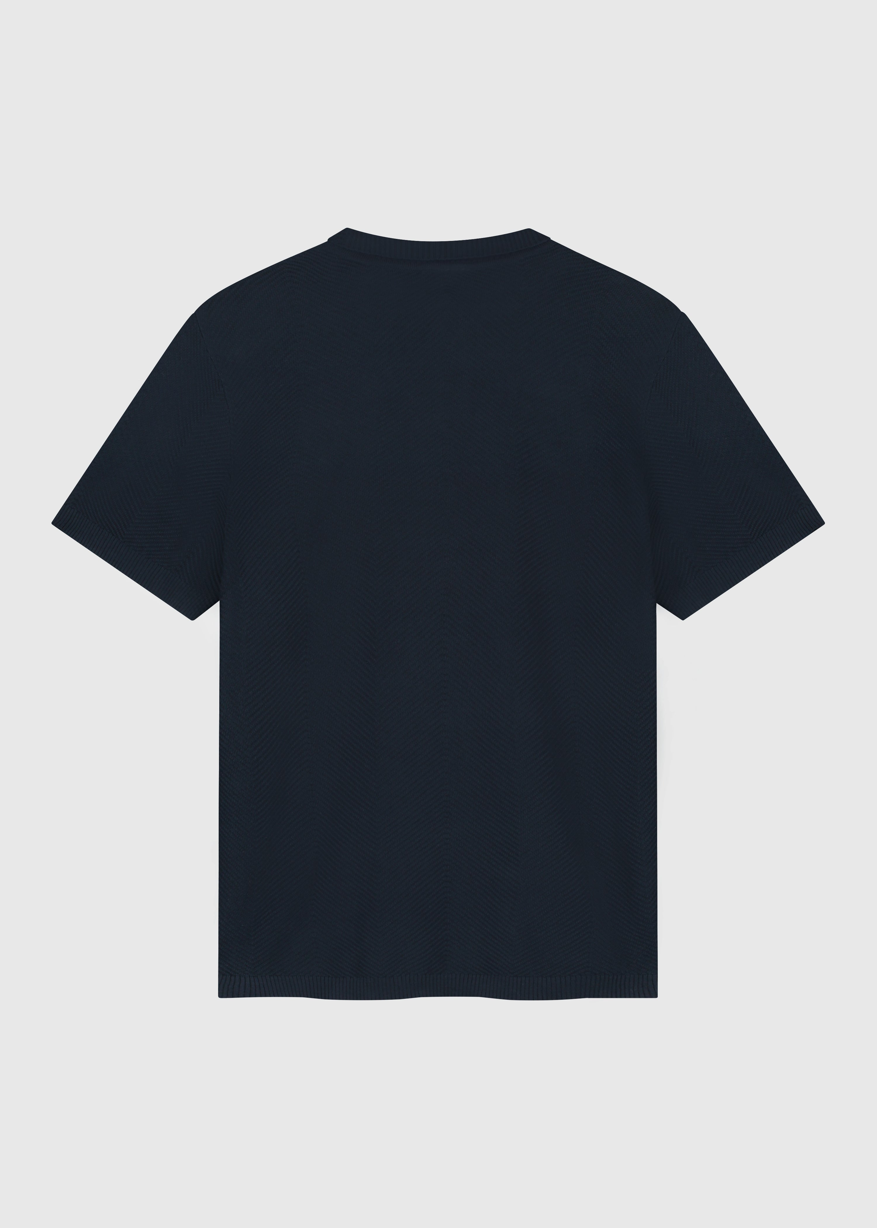 Structure Polo - Navy Blue