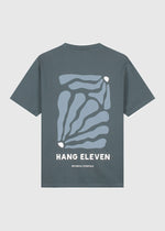 T-shirt botanique - Bleu marine