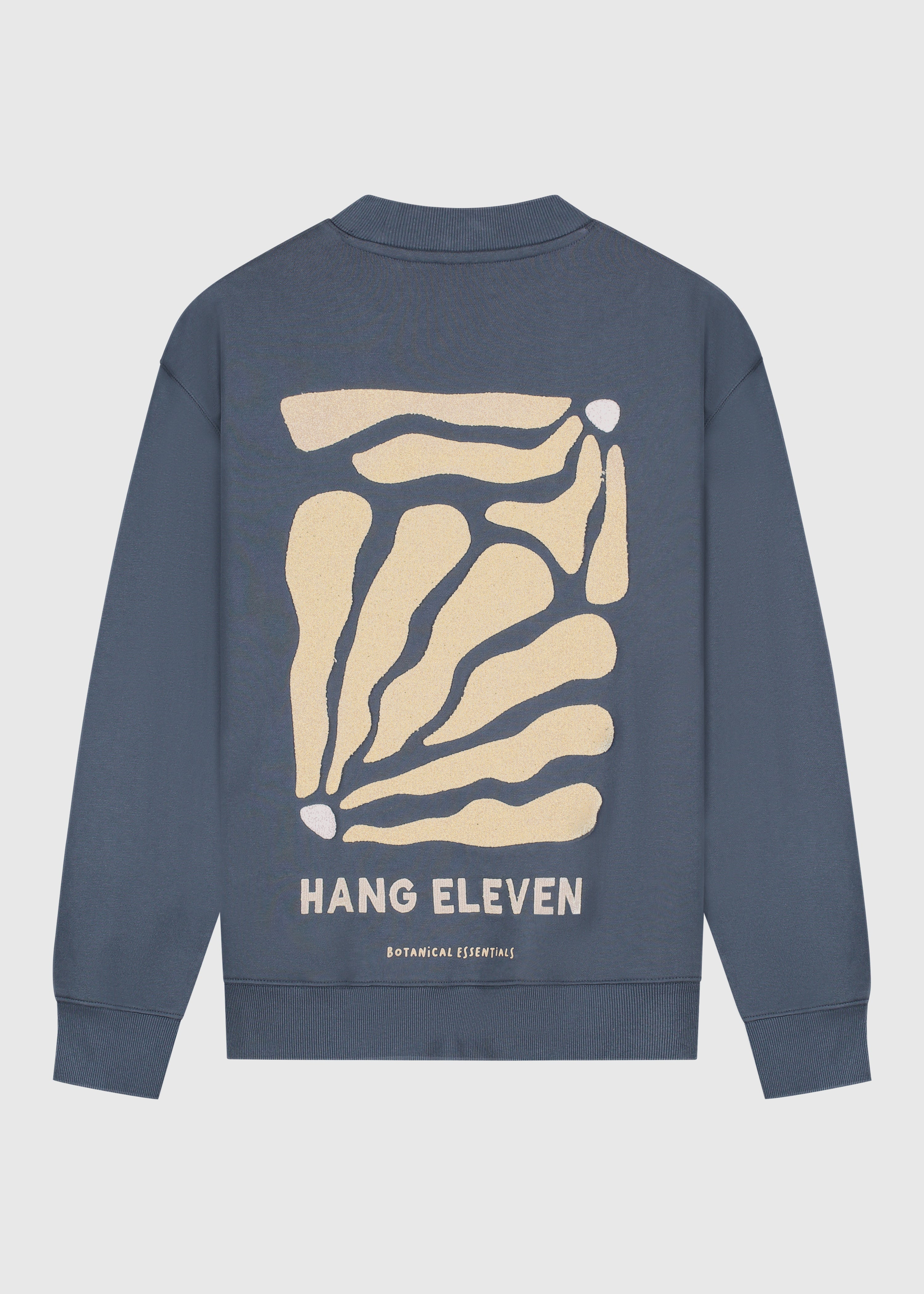 Botanical Crewneck - Ombre Blue