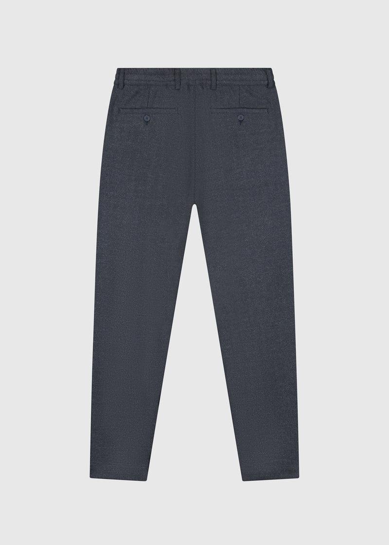 The Herringbone Trouser - Navy Blue