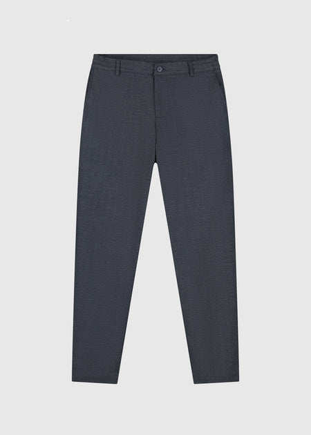 The Herringbone Trouser - Navy Blue