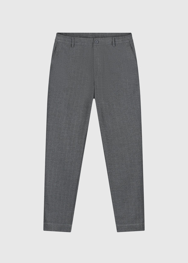 Herringbone Trouser - Anthracite
