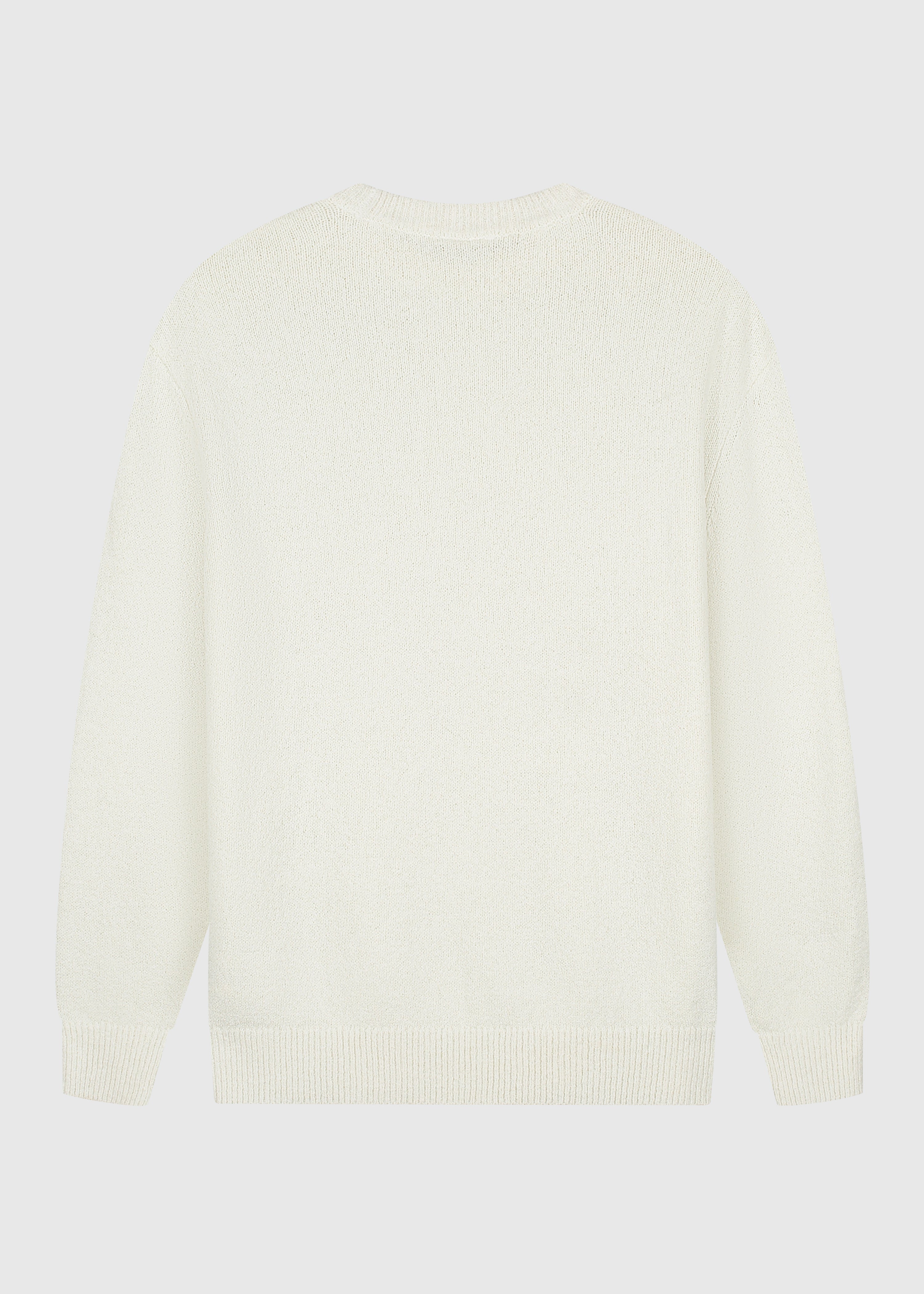 Loop Knit Crewneck - Ecru
