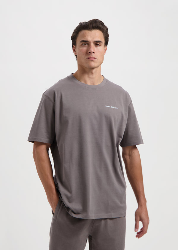 Logo Carrier T-Shirt – Anthrazit